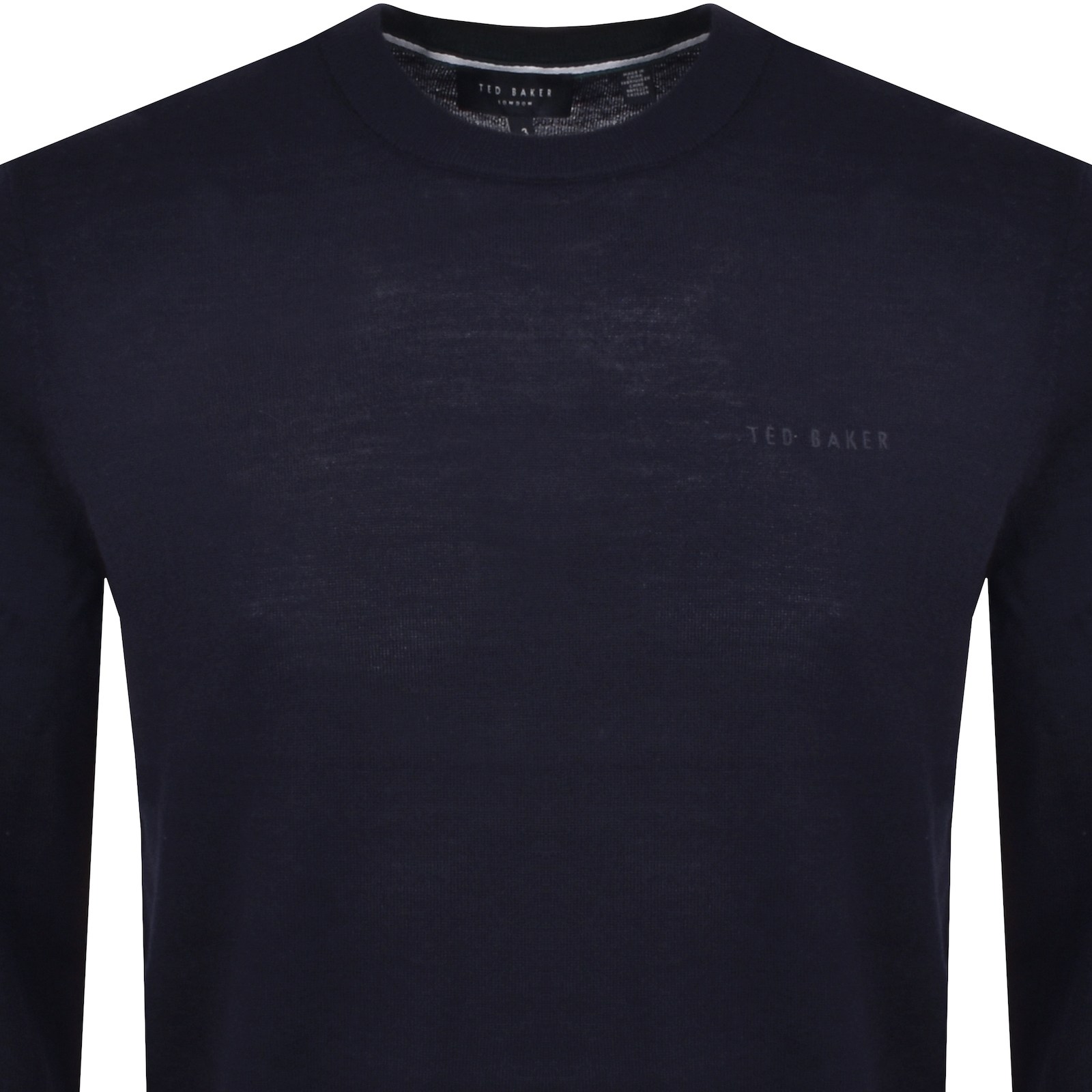 Shop Ted Baker Liblo Merino Knit Jumper Navy