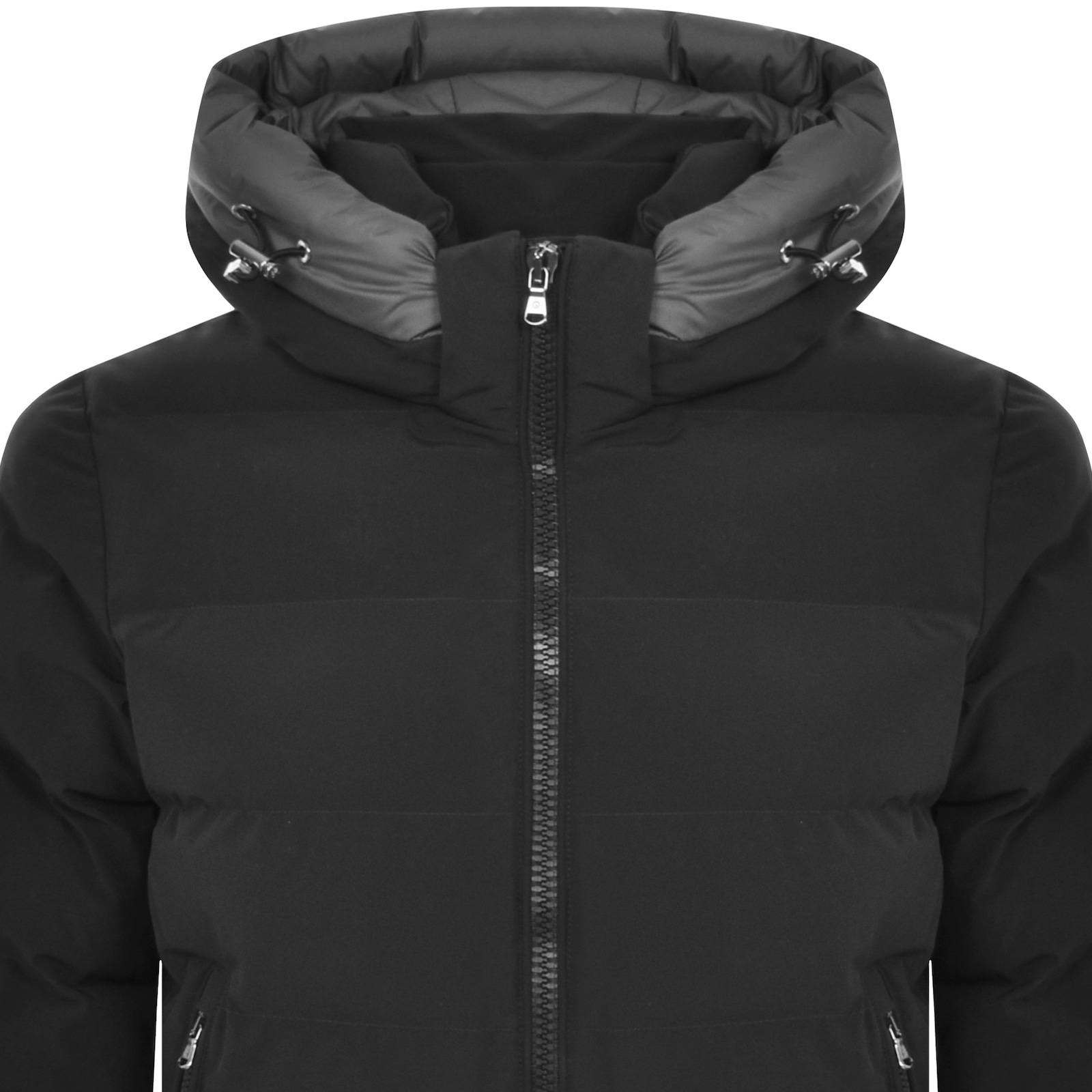 Sandbanks Core Puffer Jacket Black In Black
