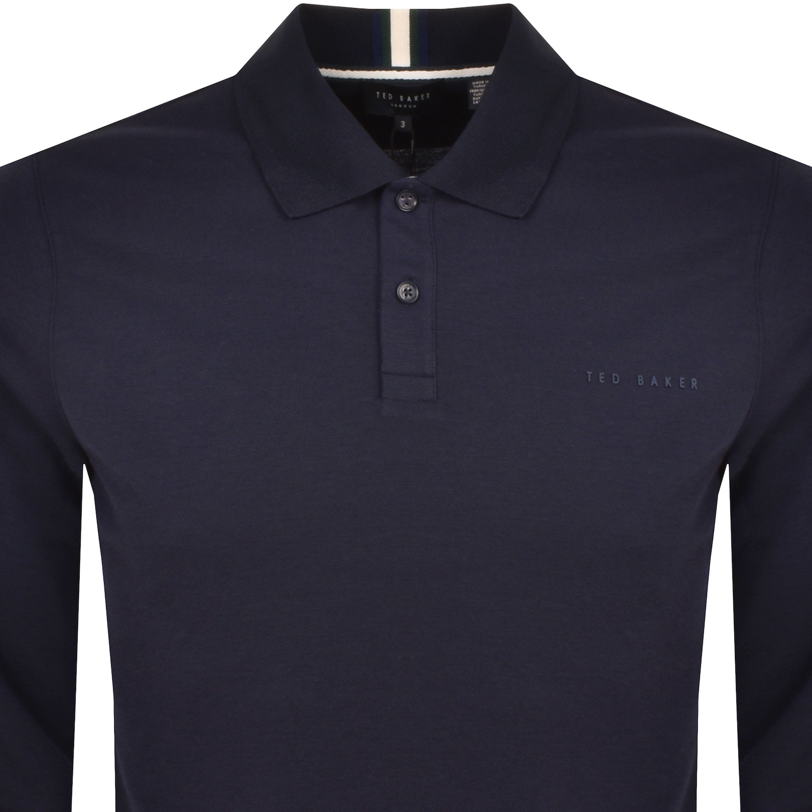 Shop Ted Baker Pacto Polo T Shirt Navy