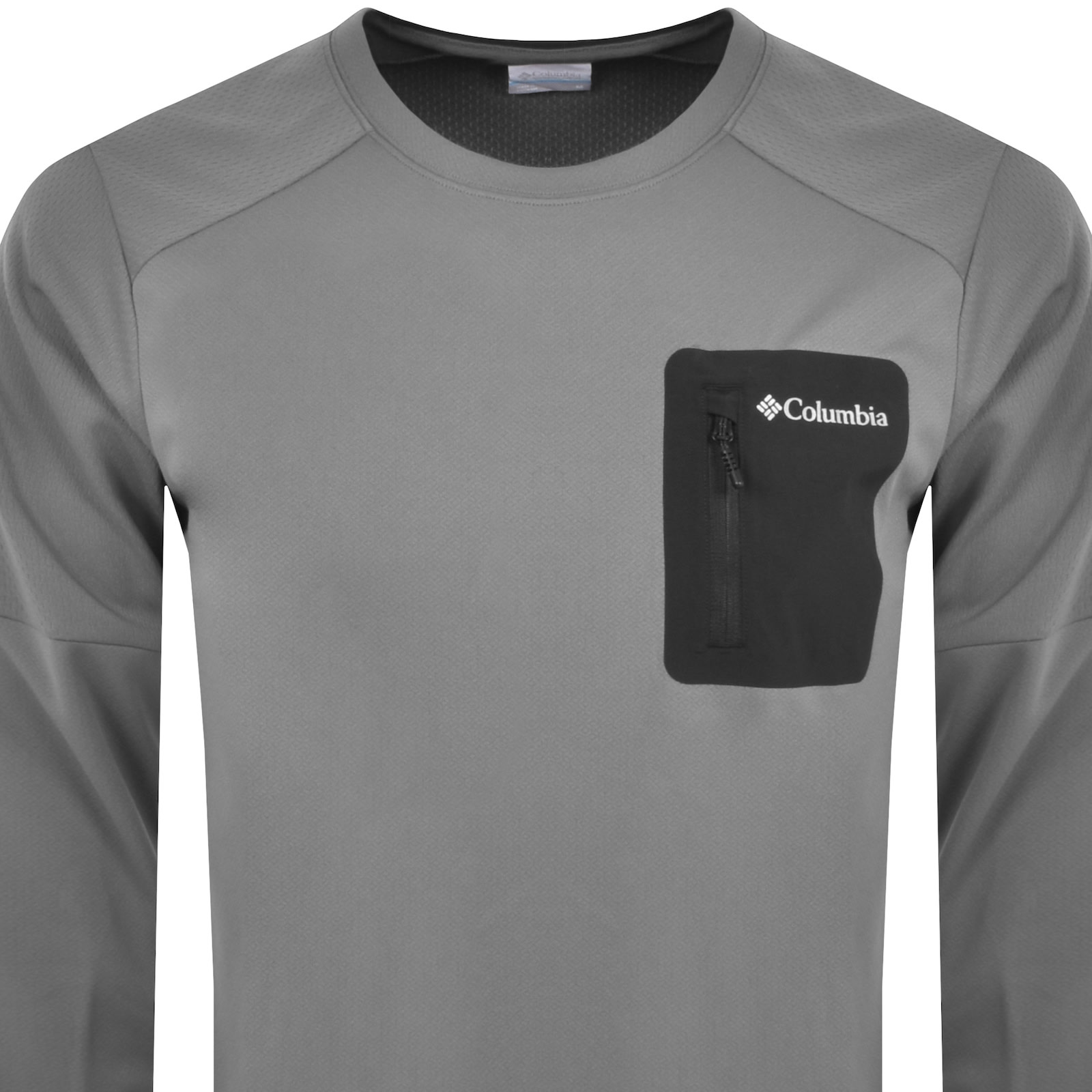 Shop Columbia Long Sleeved Tech T Shirt Grey