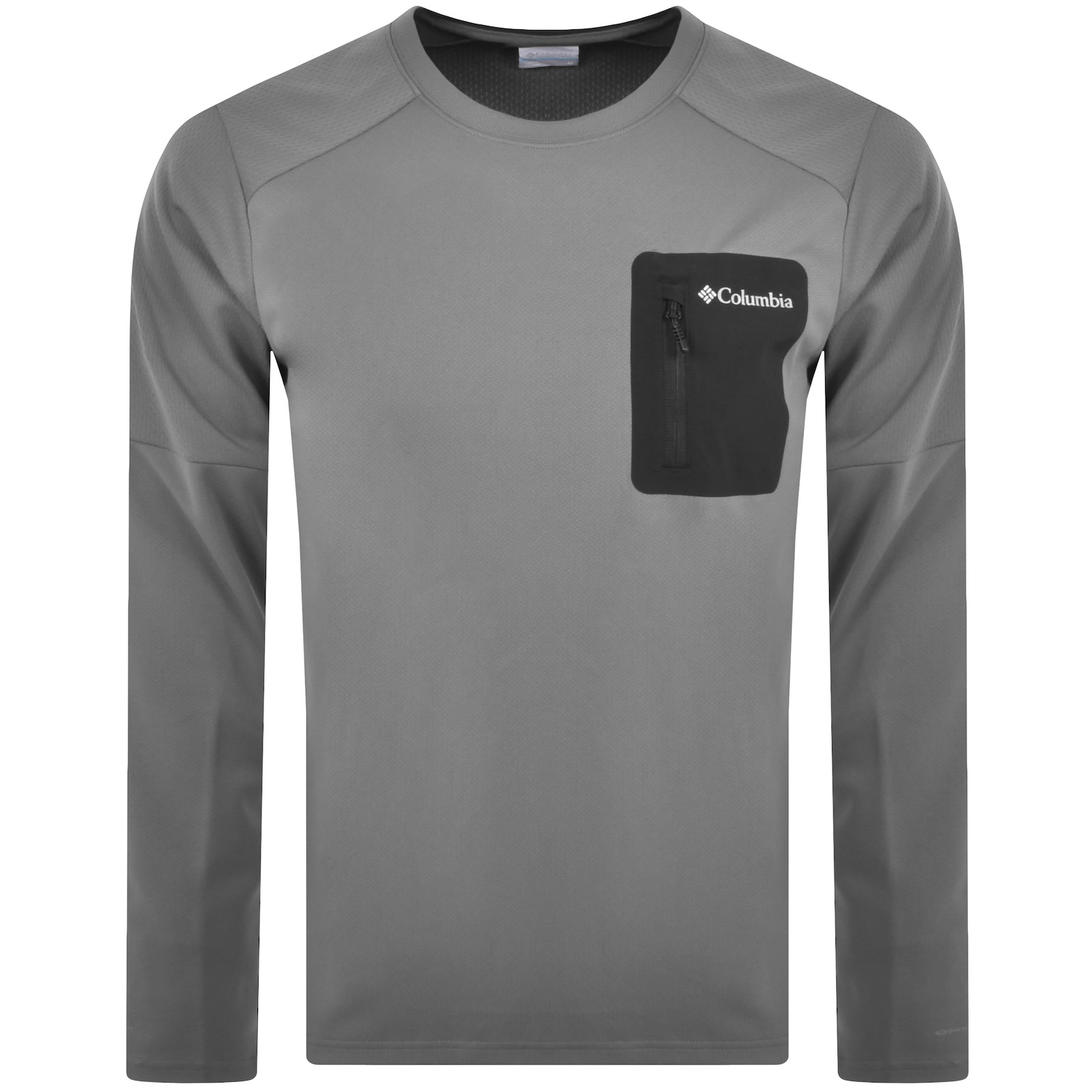 Shop Columbia Long Sleeved Tech T Shirt Grey