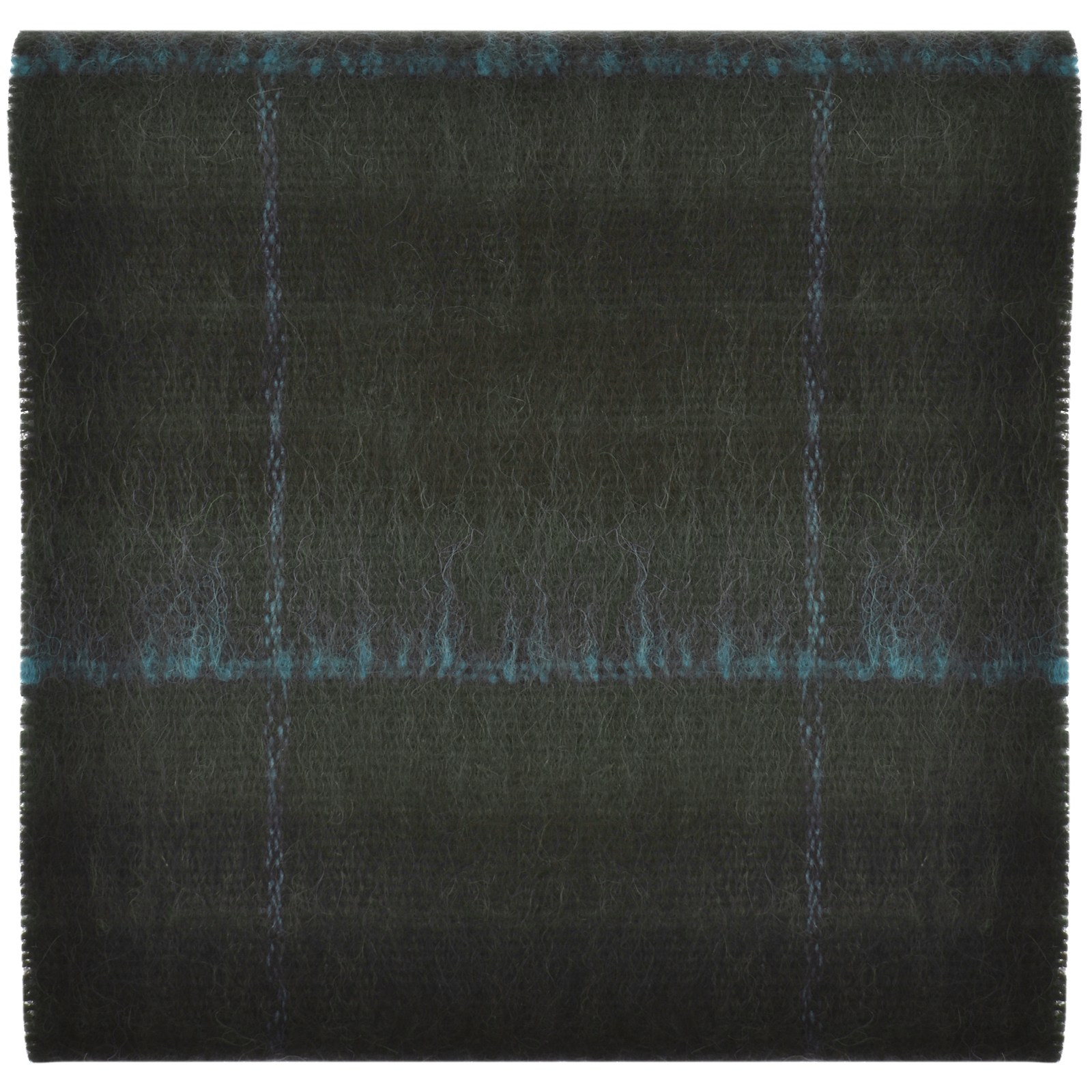Fred Perry Tartan Scarf Green In Green