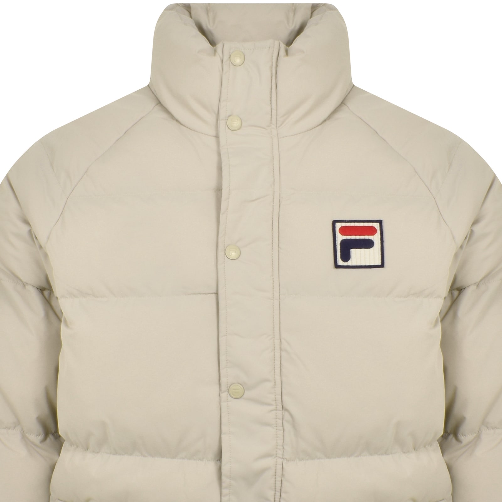 Fila Vintage Aspen Archive Puffa Jacket Beige In Beige