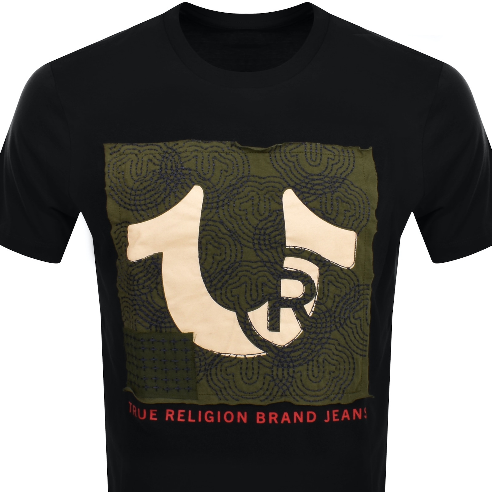 Shop True Religion Shashiko T Shirt Black