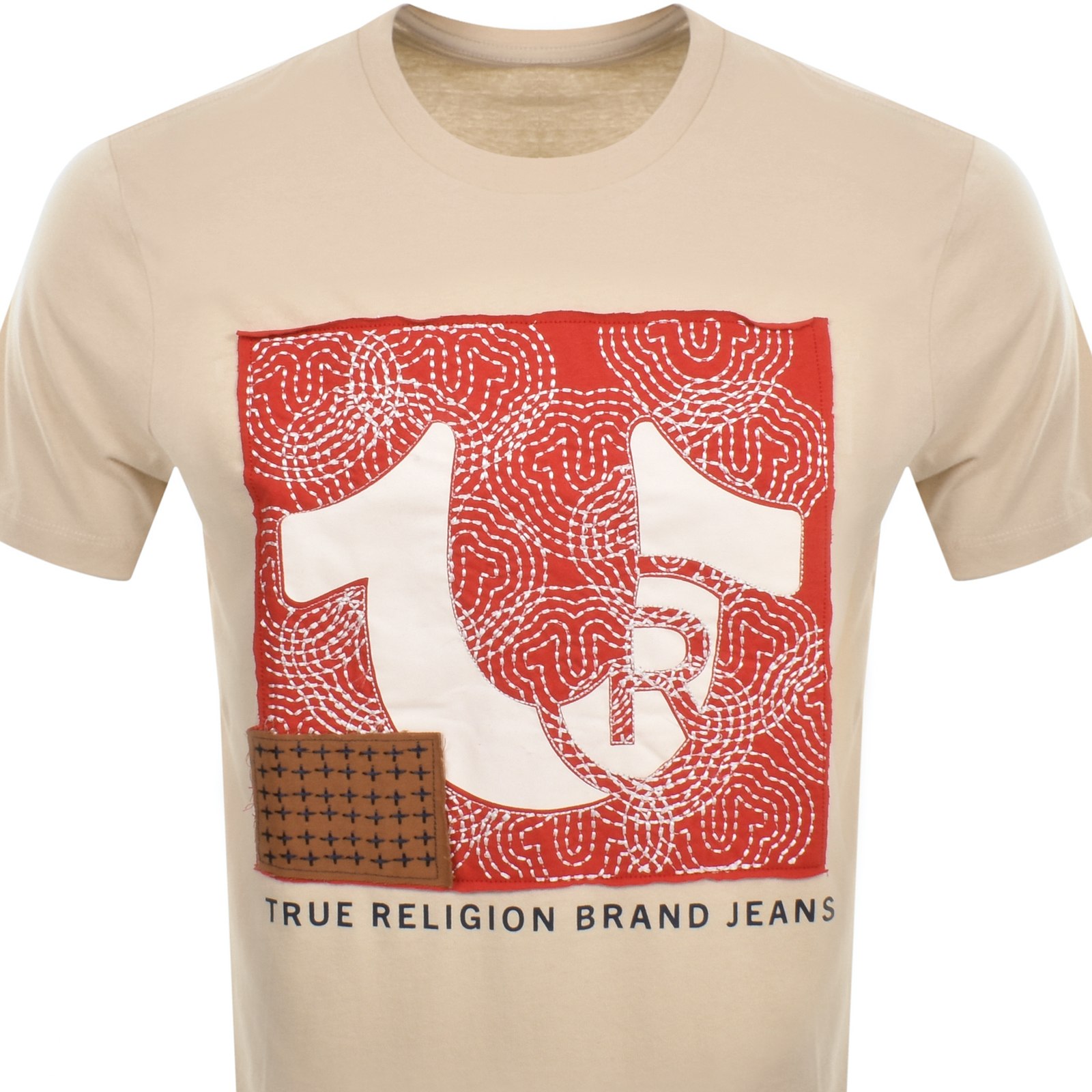 TRUE RELIGION TRUE RELIGION SHASHIKO T SHIRT CREAM 