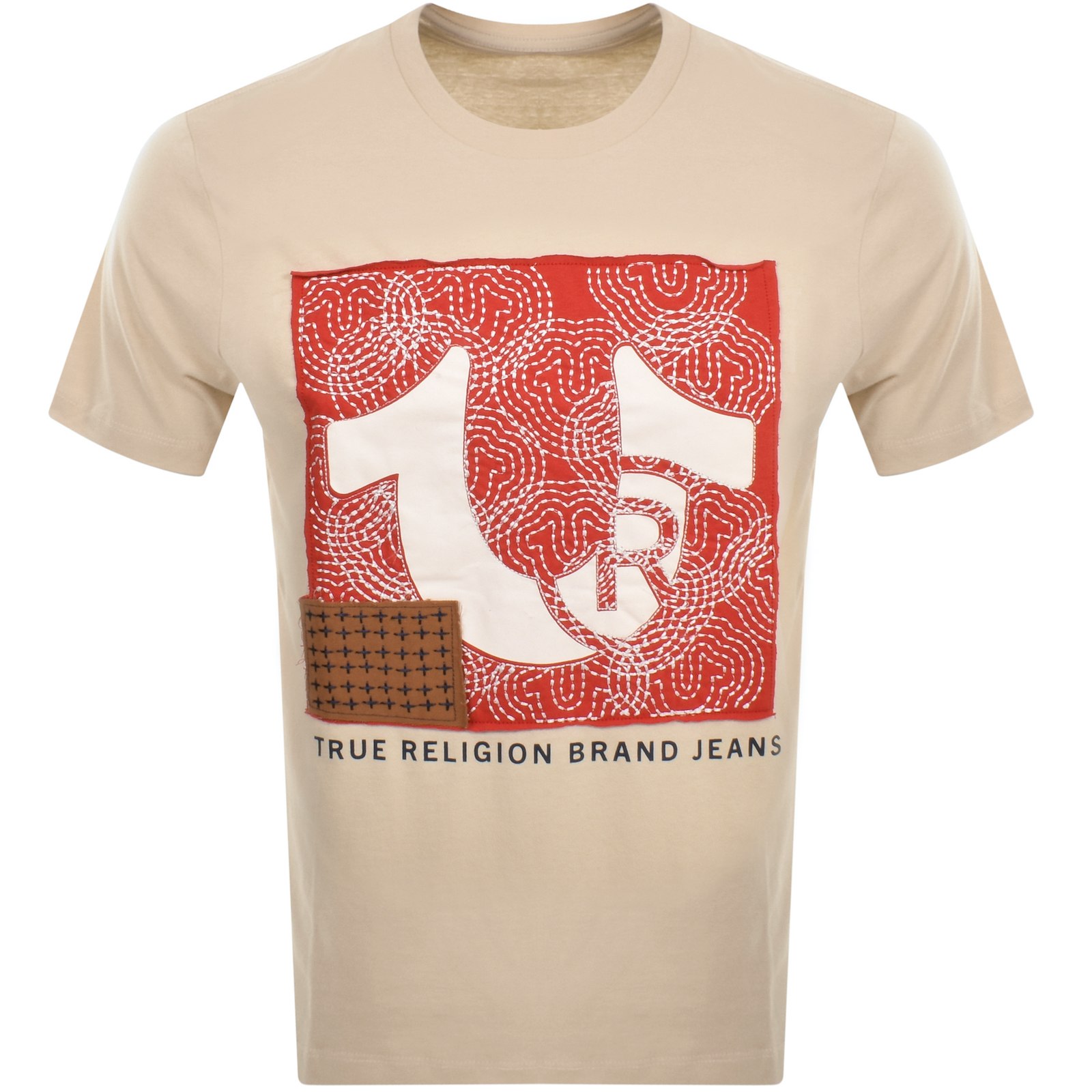 TRUE RELIGION TRUE RELIGION SHASHIKO T SHIRT CREAM 