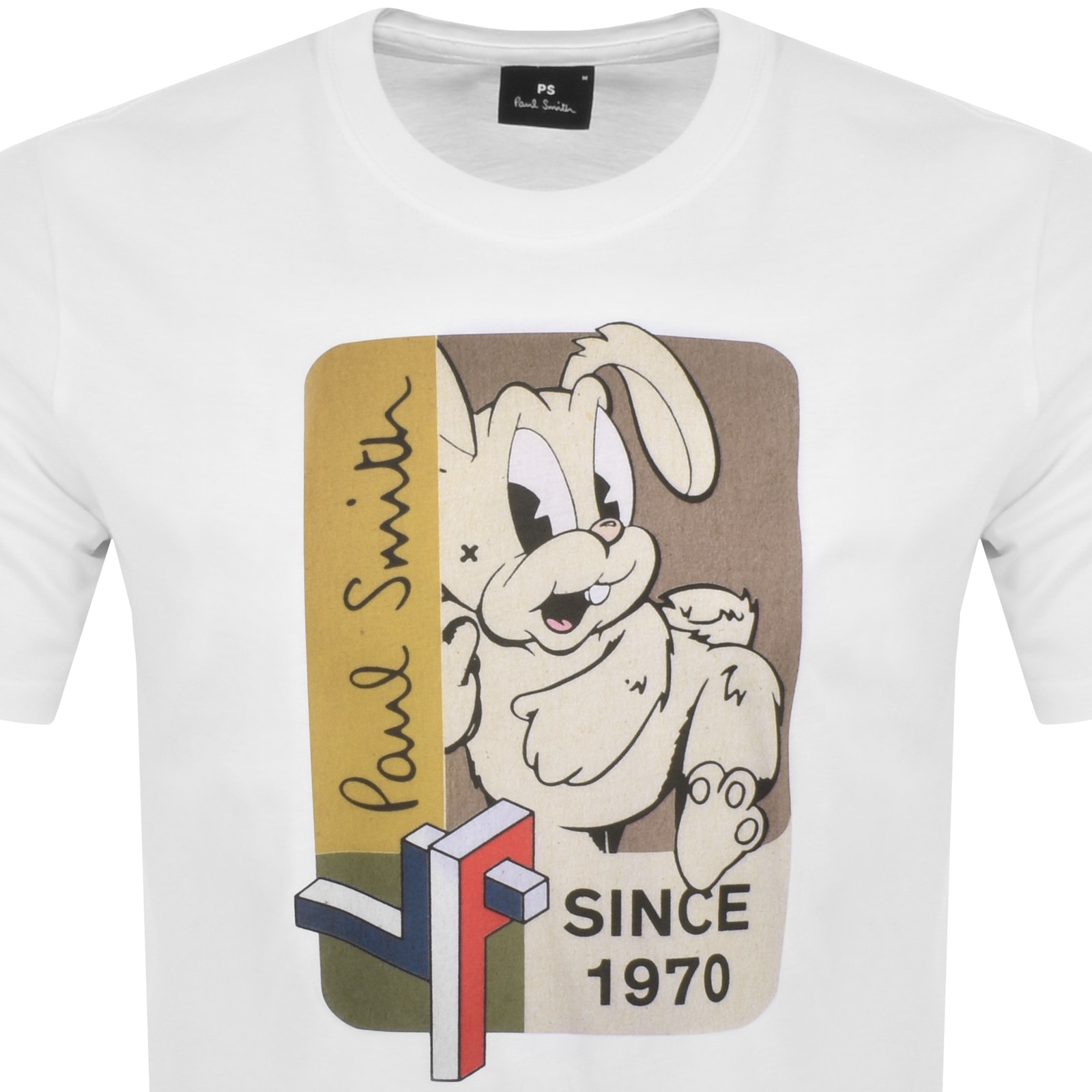 Shop Paul Smith 1970 Bunny T Shirt White