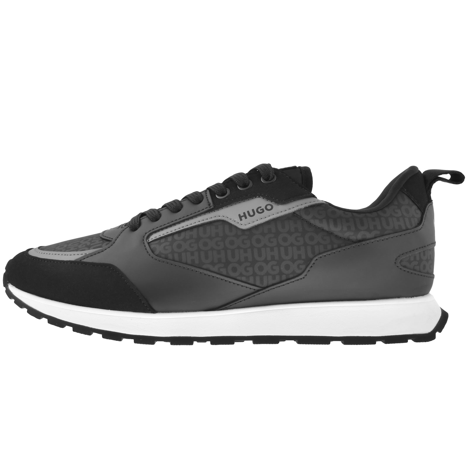 Shop Hugo Icelin Runner Trainers Black