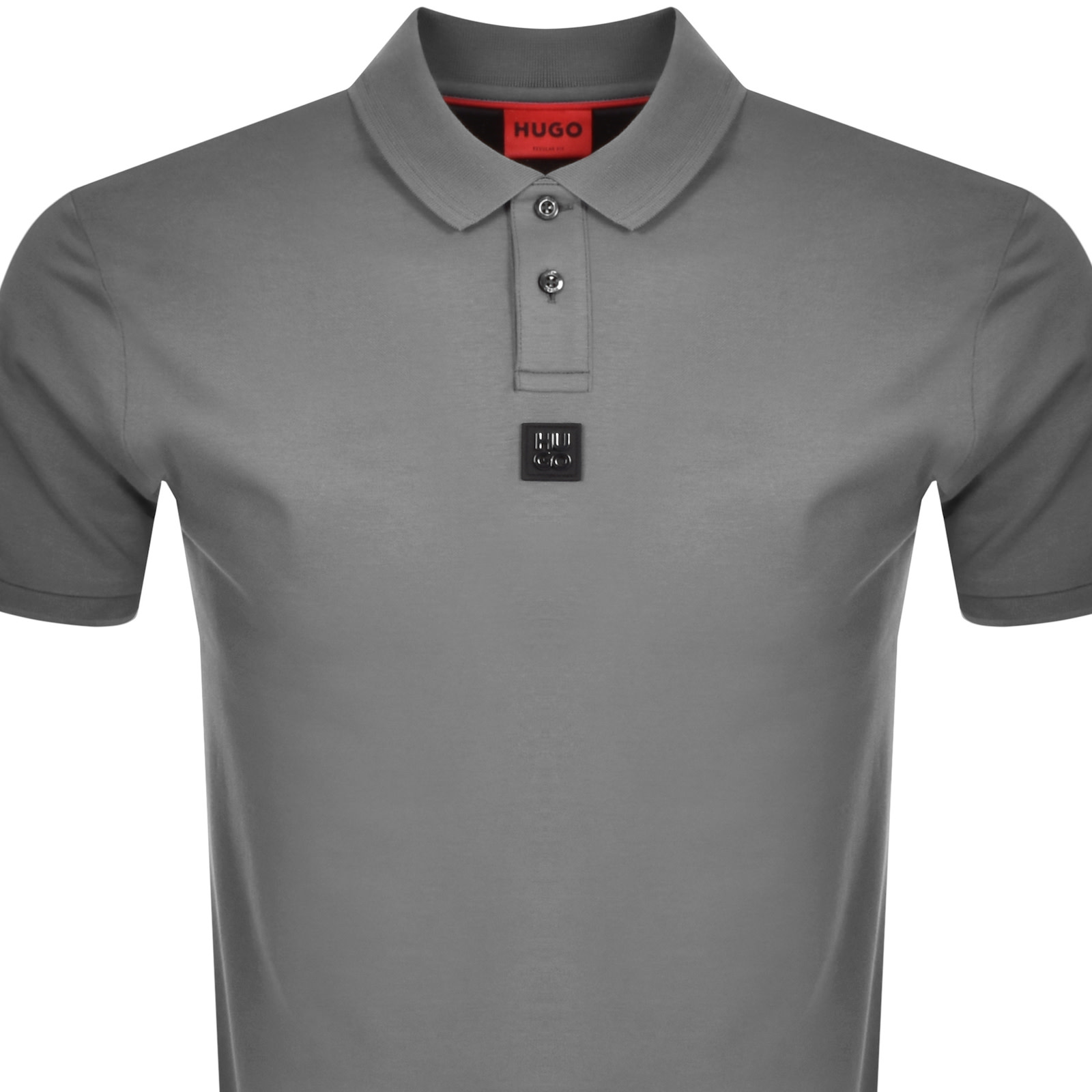 Shop Hugo Deabono Polo T Shirt Grey