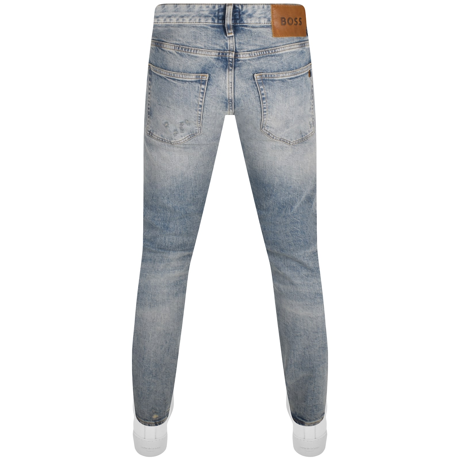 BOSS CASUAL BOSS DELAWARE SELVEDGE SLIM FIT JEANS BLUE 