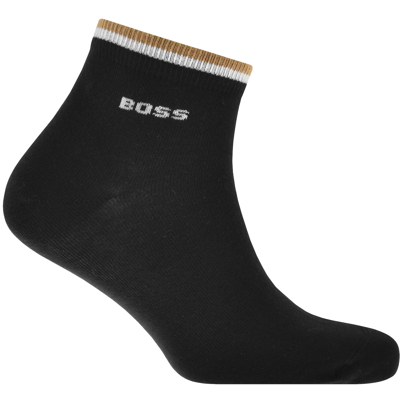 Hugo Boss Boss 2 Pack Socks Black In Black