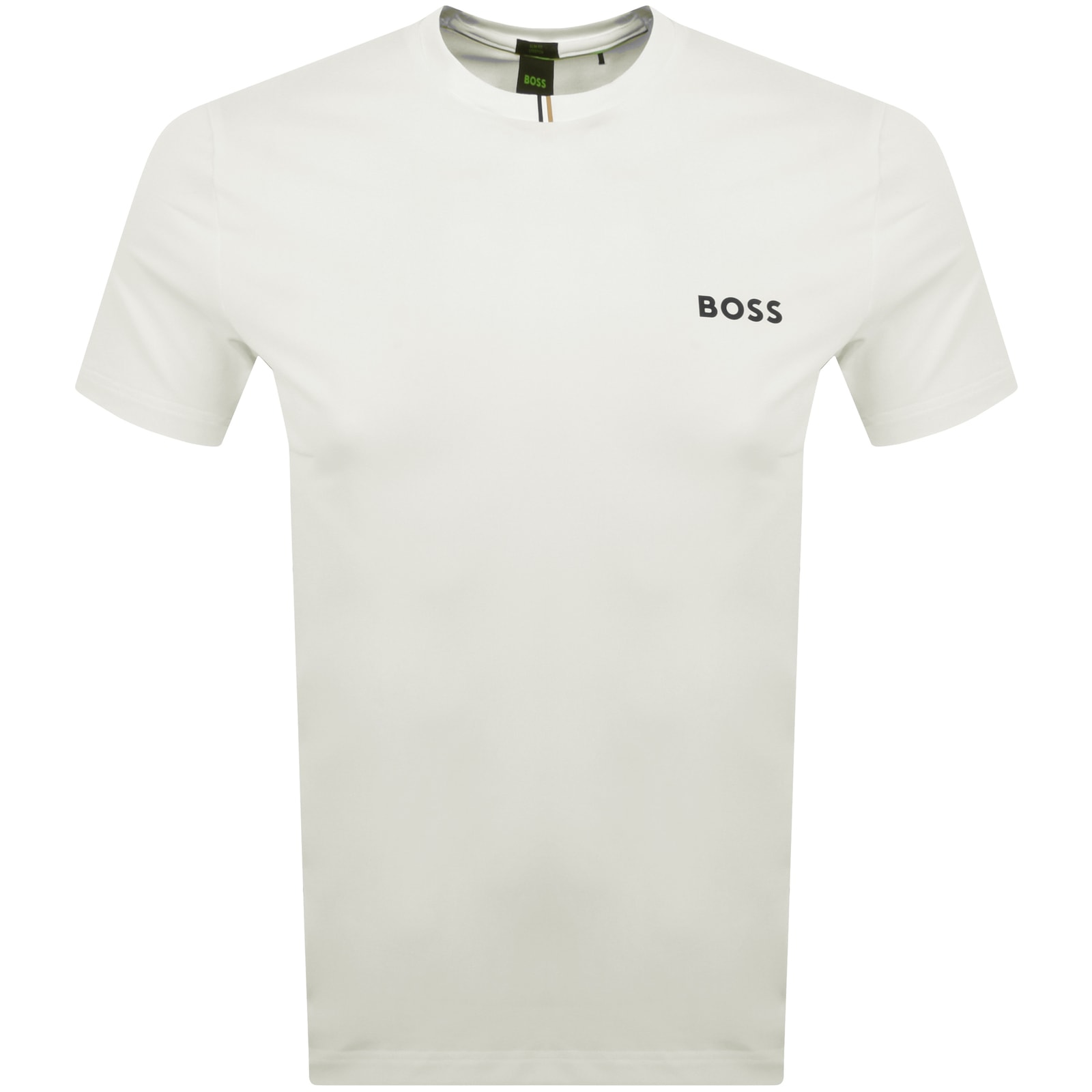 Shop Boss Athleisure Boss Tee Mb Slim Fit T Shirt White
