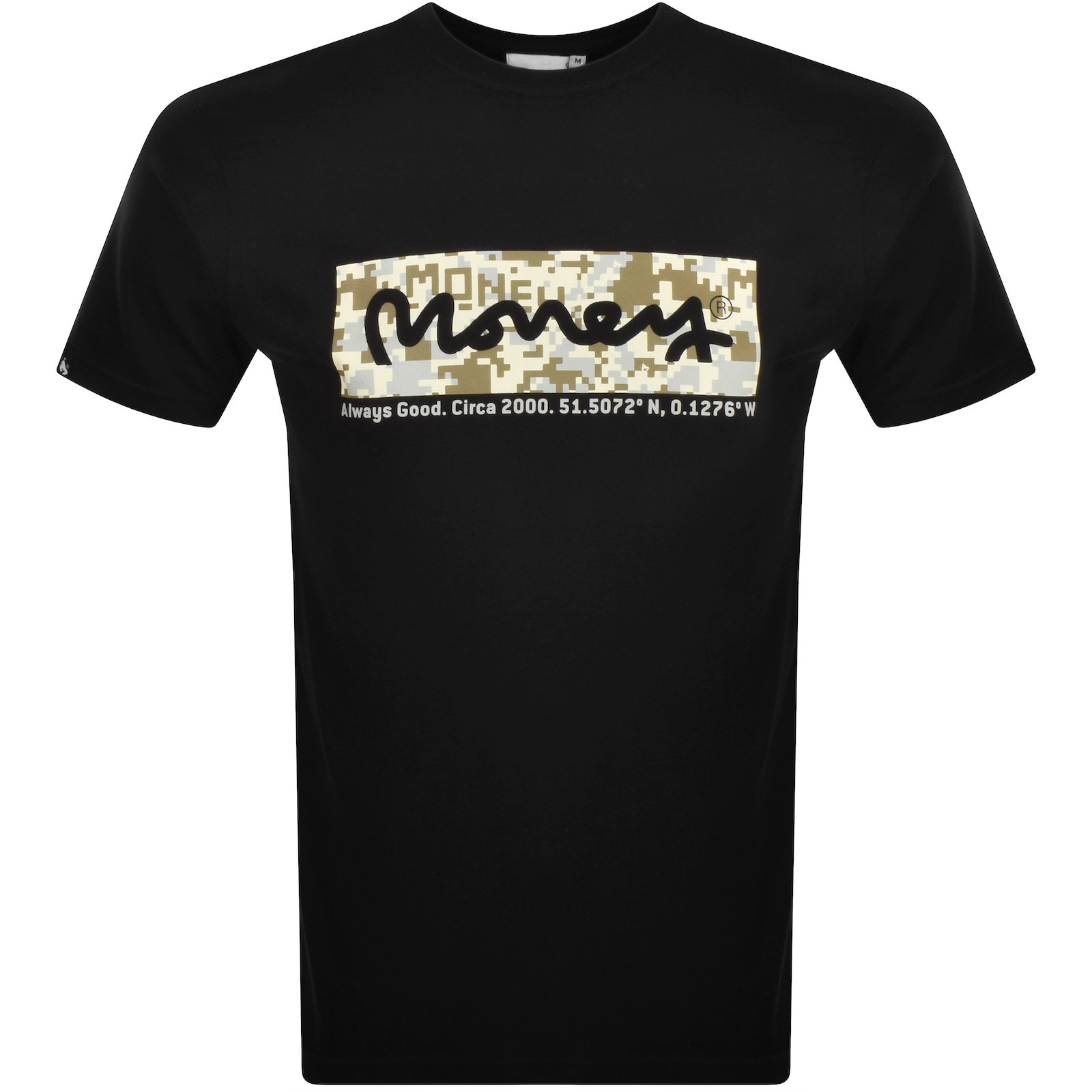 Shop Money Clothing Money Digi Camo T Shirt Black