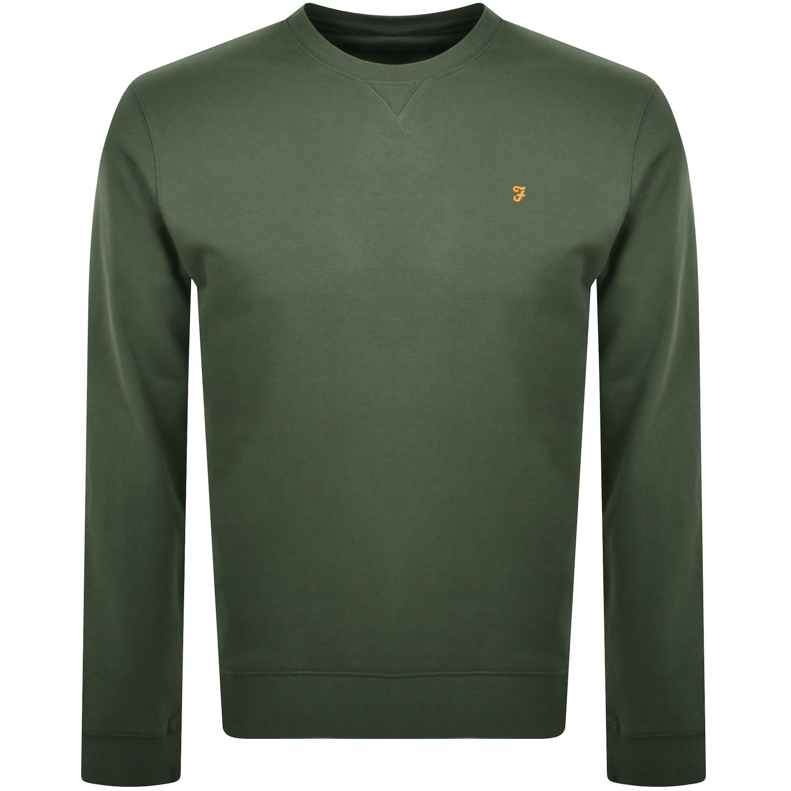 Farah Vintage Farah Tim New Crew Sweatshirt Green