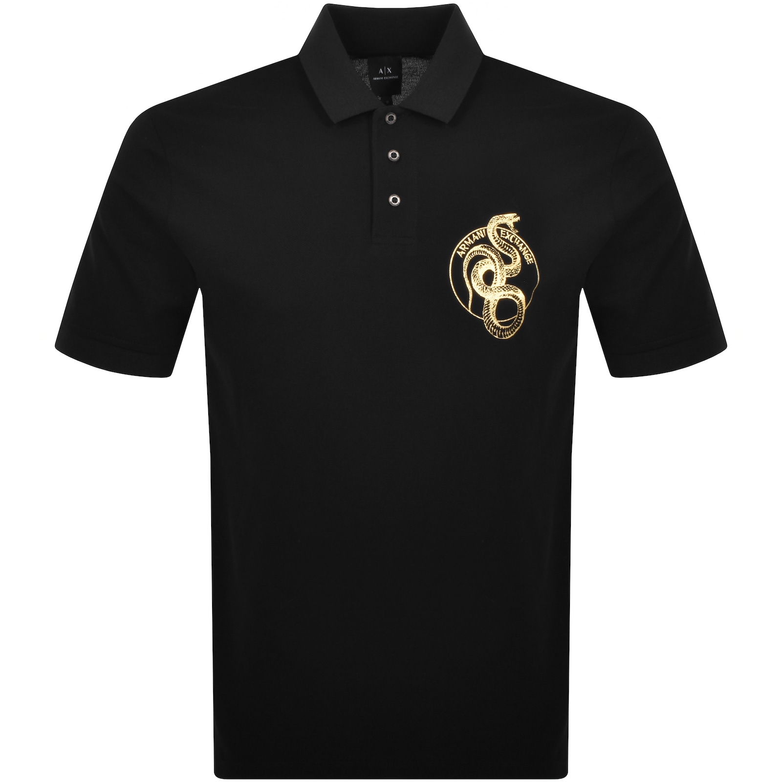 ARMANI EXCHANGE ARMANI EXCHANGE CHINESE NEW YEAR POLO BLACK 