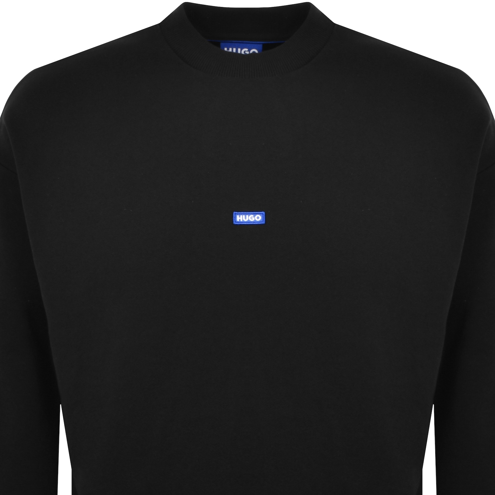 Hugo Blue Nedro Sweatshirt Black In Black