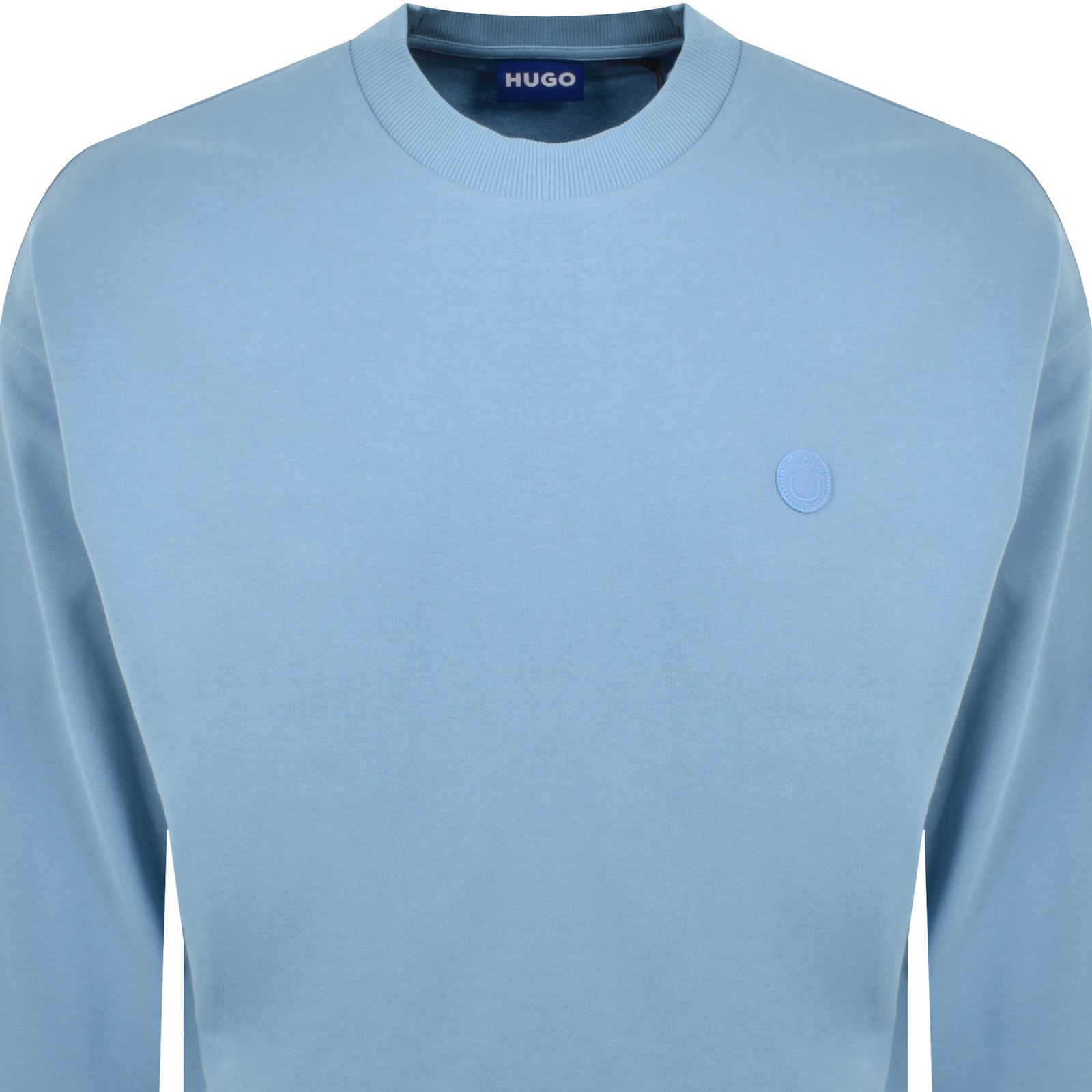 Hugo Blue Ninnyo Sweatshirt Blue In Blue
