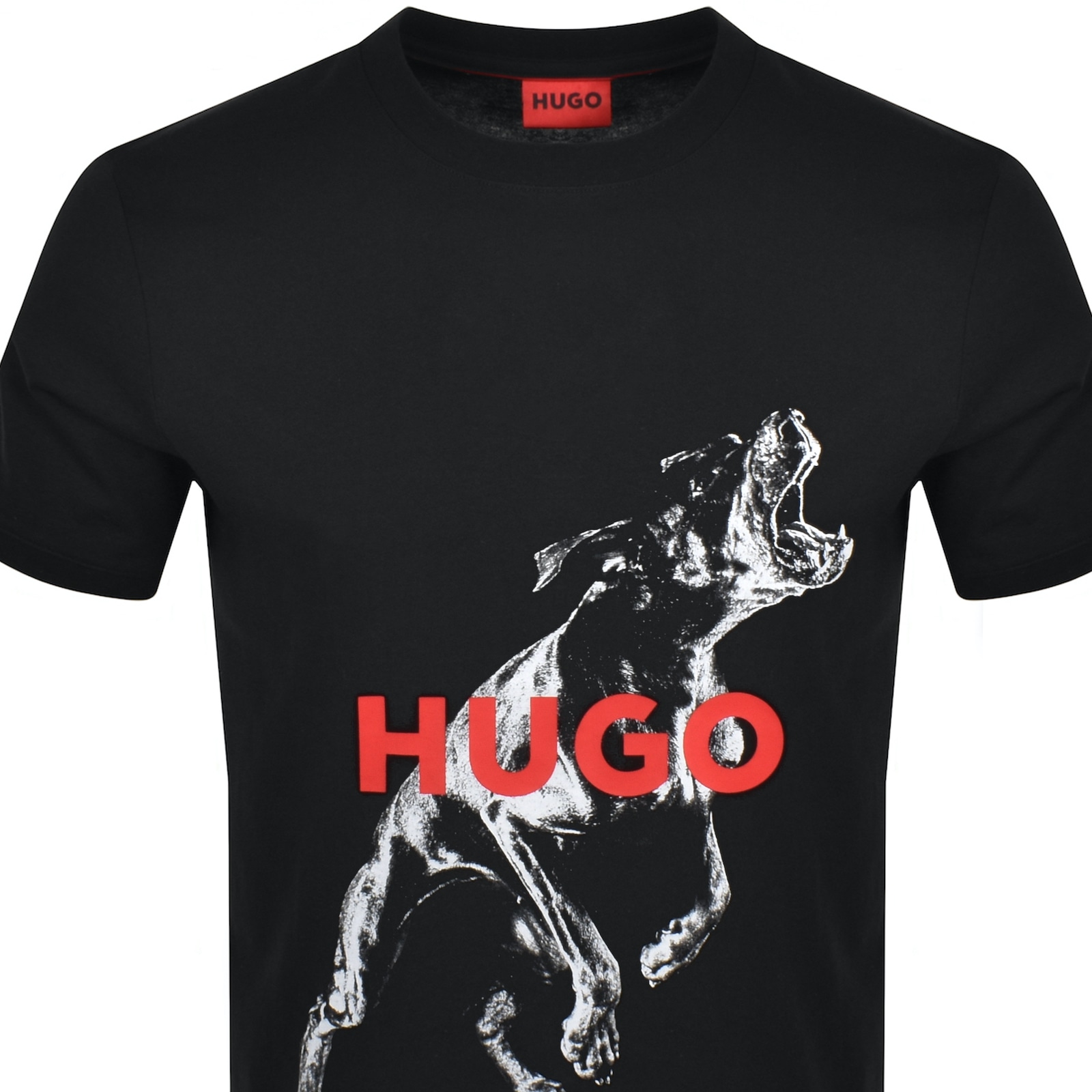 Shop Hugo Boss Hugo Deyladec T Shirt Black