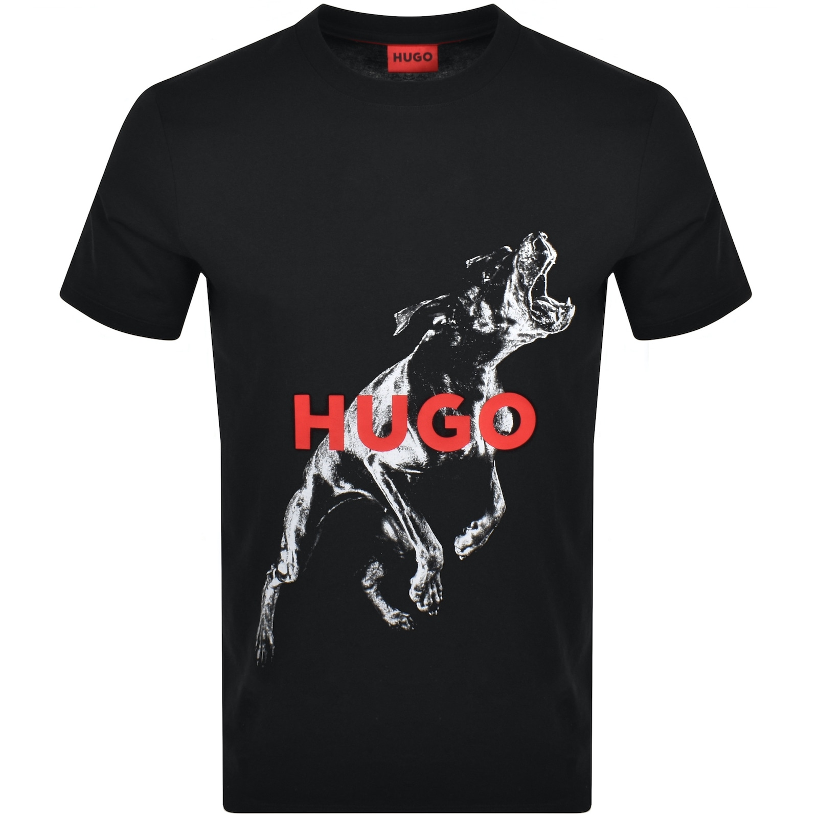 Shop Hugo Boss Hugo Deyladec T Shirt Black