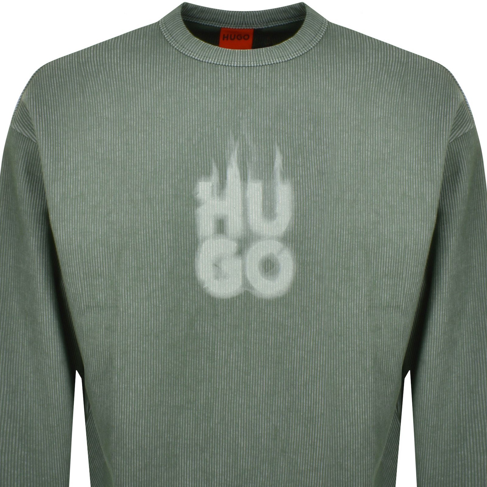 Hugo Boss Hugo Dinkam Sweatshirt Green In Green