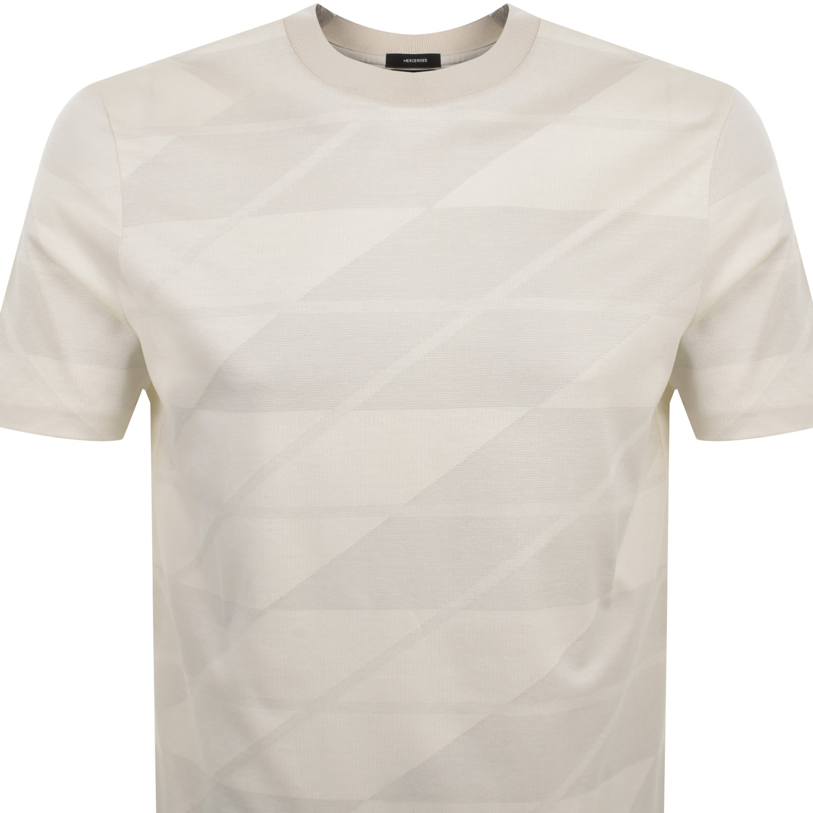 Hugo Boss Boss C Thompson 35 T Shirt Cream In Cream