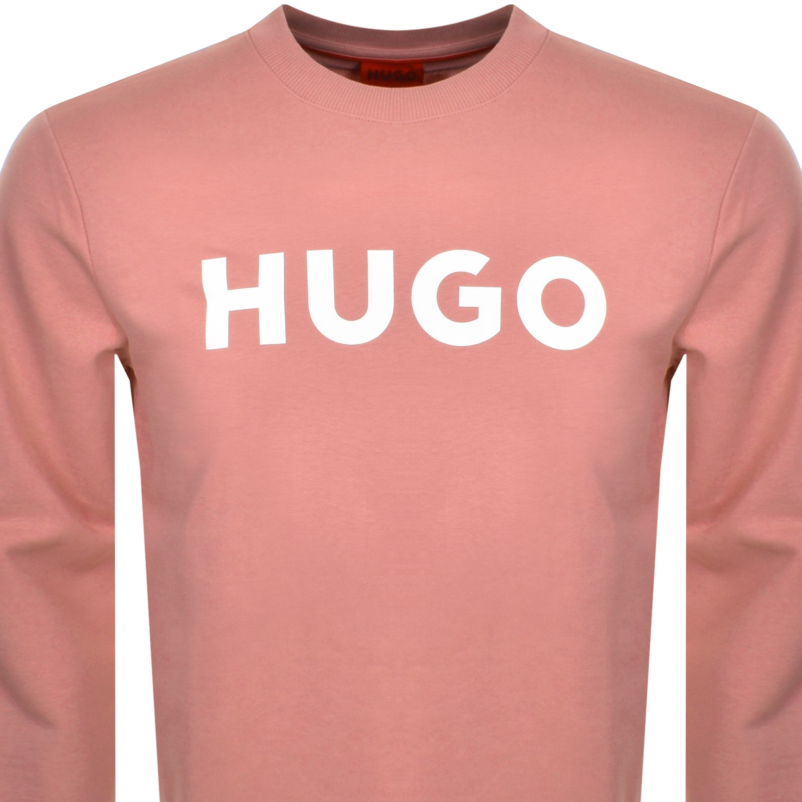 Hugo Boss Hugo Dem Regular Fit Sweatshirt Pink In Pink