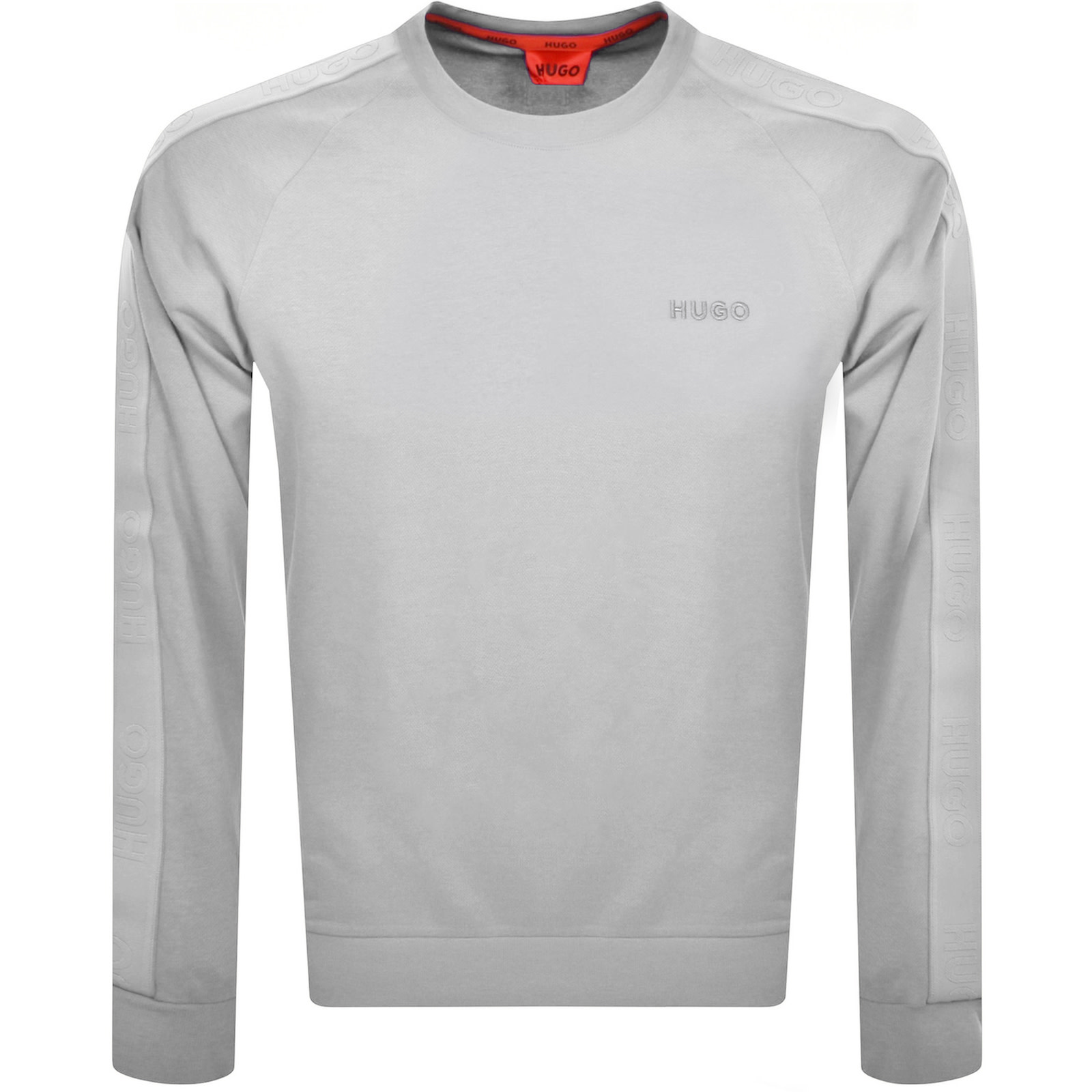 Hugo Boss Hugo Tonal Sweatshirt Grey In Grey