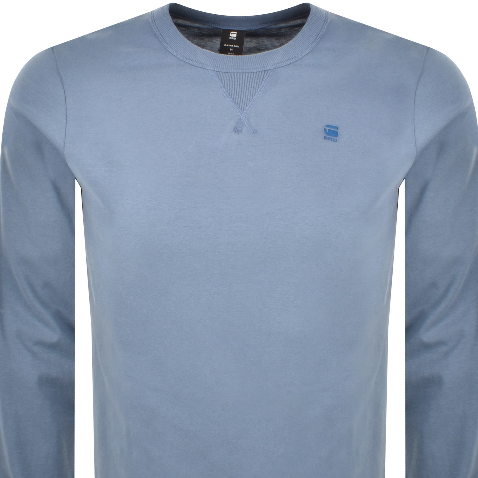 G-star Nifous Long Sleeve T Shirt Blue In Blue