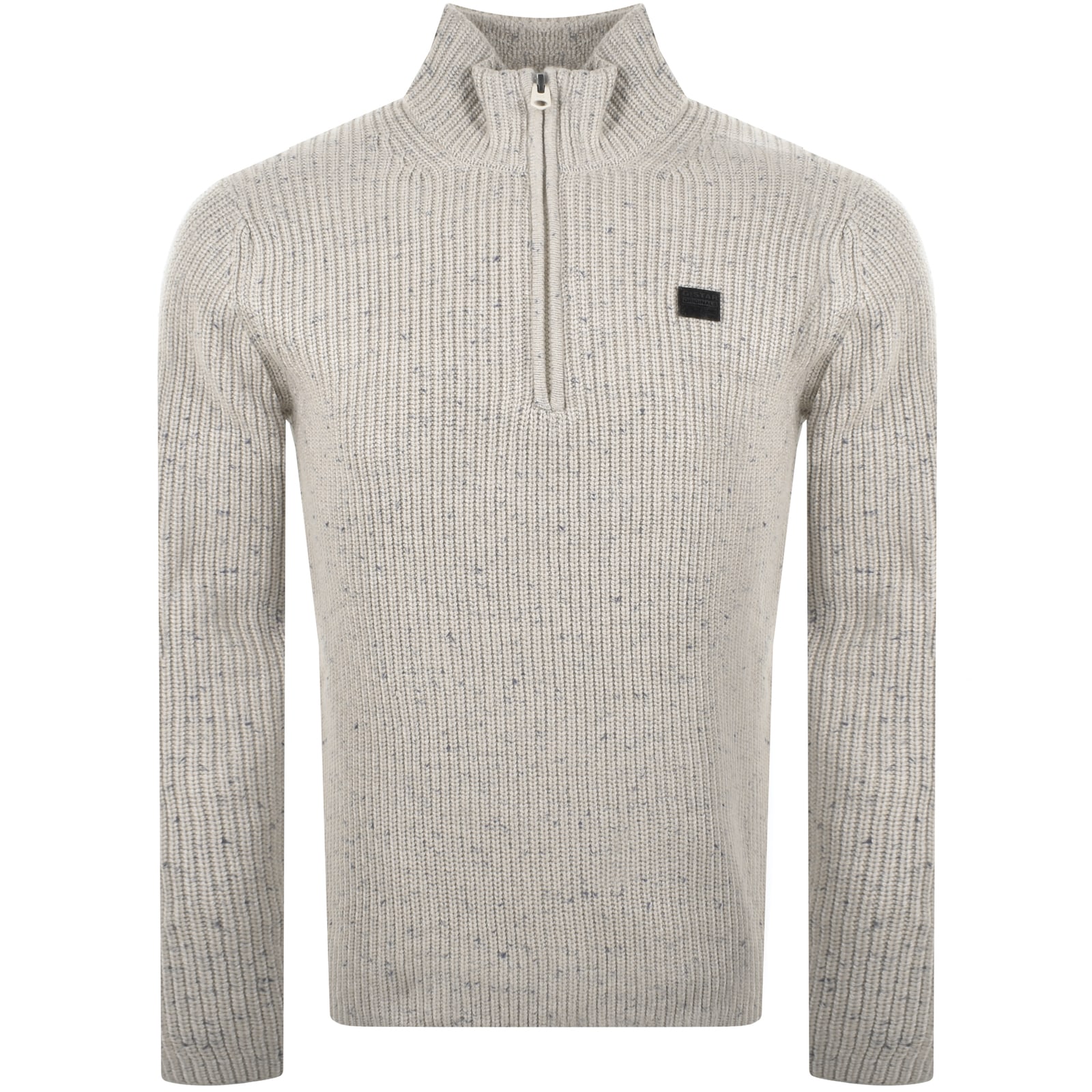 G-star Skipper Quarter Zip Regular Fit Jumper Grey In Grey