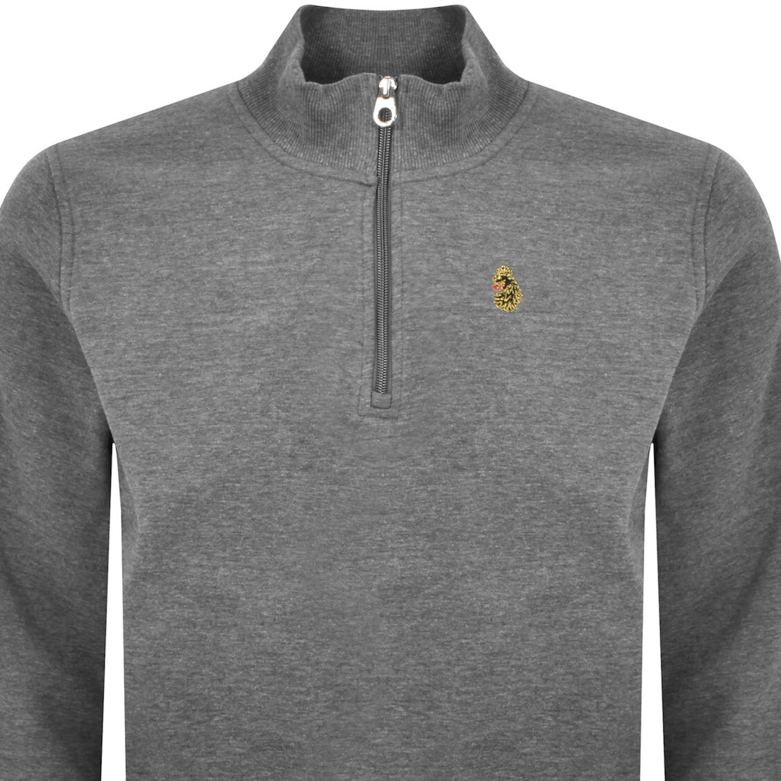 Luke 1977 Sydney 1000 Quarter Zip Sweatshirt Grey In Grey