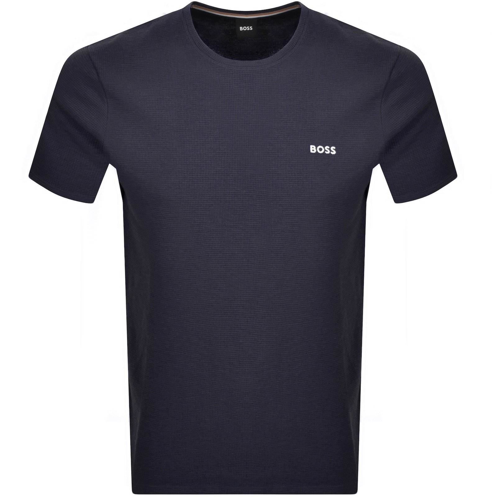 Hugo Boss Item O-neck Short-sleeved T-shirt In Navy