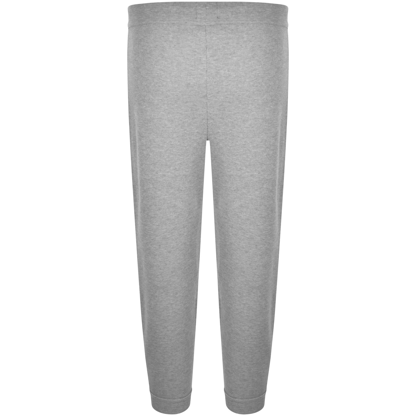 Shop Hugo Boss Boss Waffle Cuff Joggers Grey