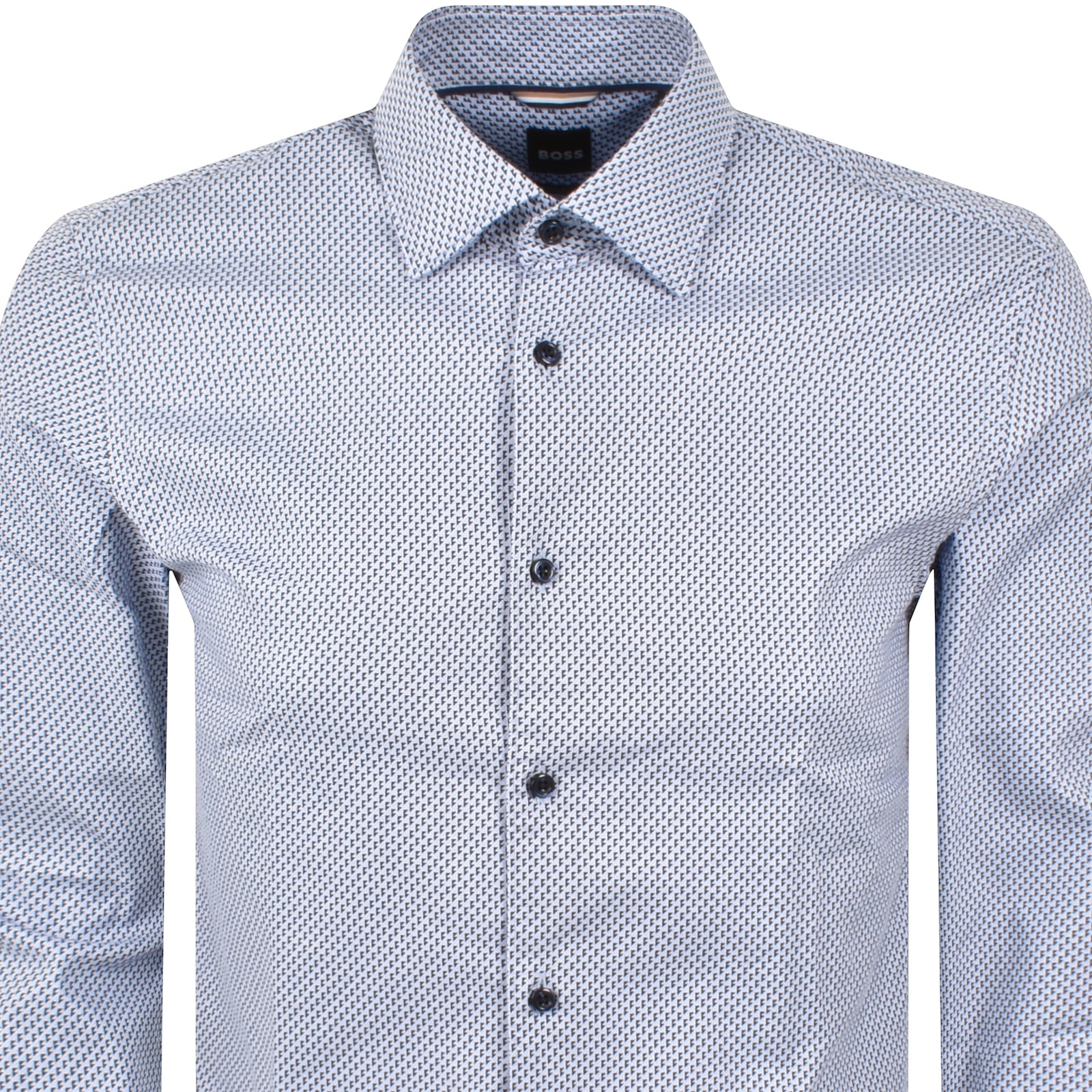 Shop Hugo Boss Boss C Hal Kent Casual Fit Shirt Light Blue