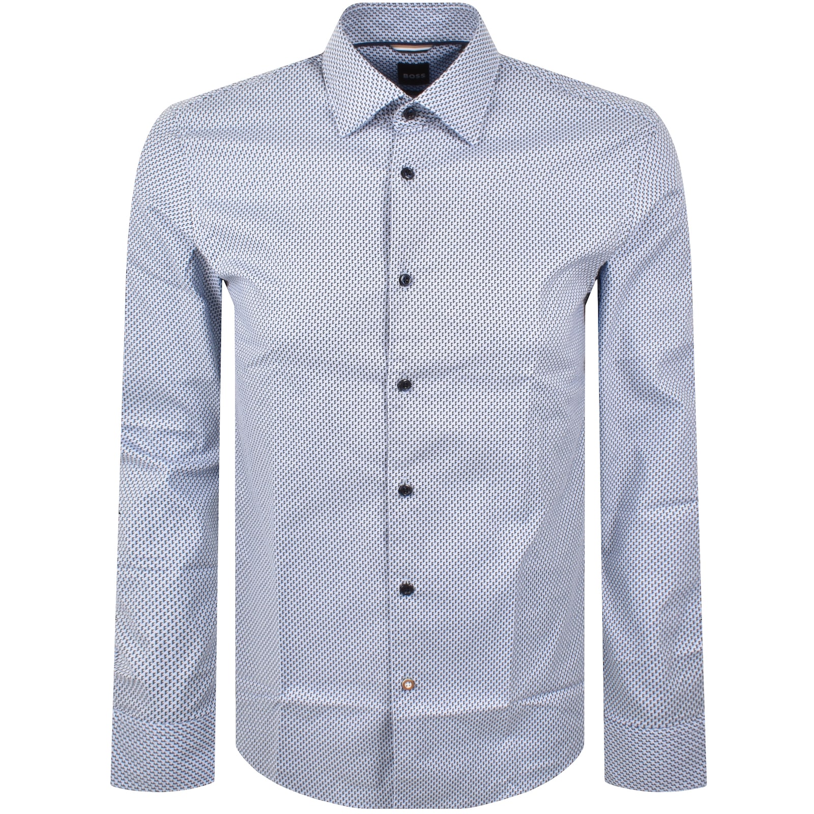 Shop Hugo Boss Boss C Hal Kent Casual Fit Shirt Light Blue