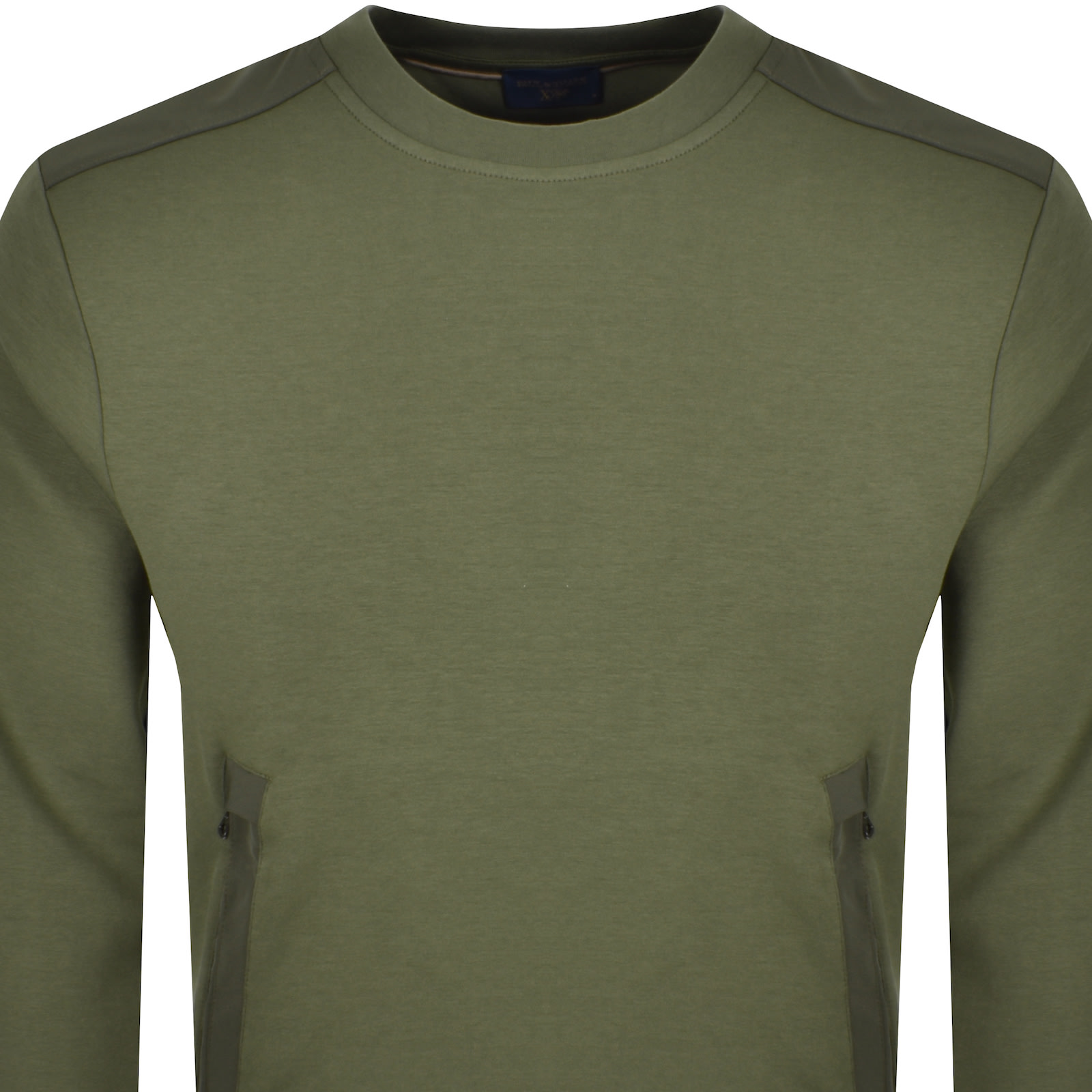 PAUL & SHARK PAUL AND SHARK PANEL SWEATSHIRT GREEN