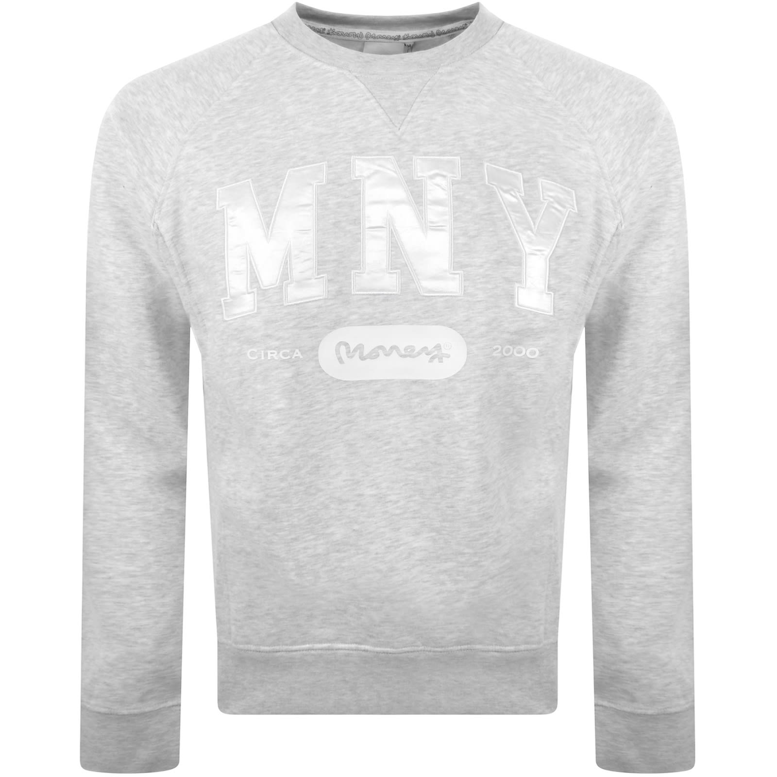 MONEY CLOTHING MONEY STATE CREW TRACKSUIT GREY