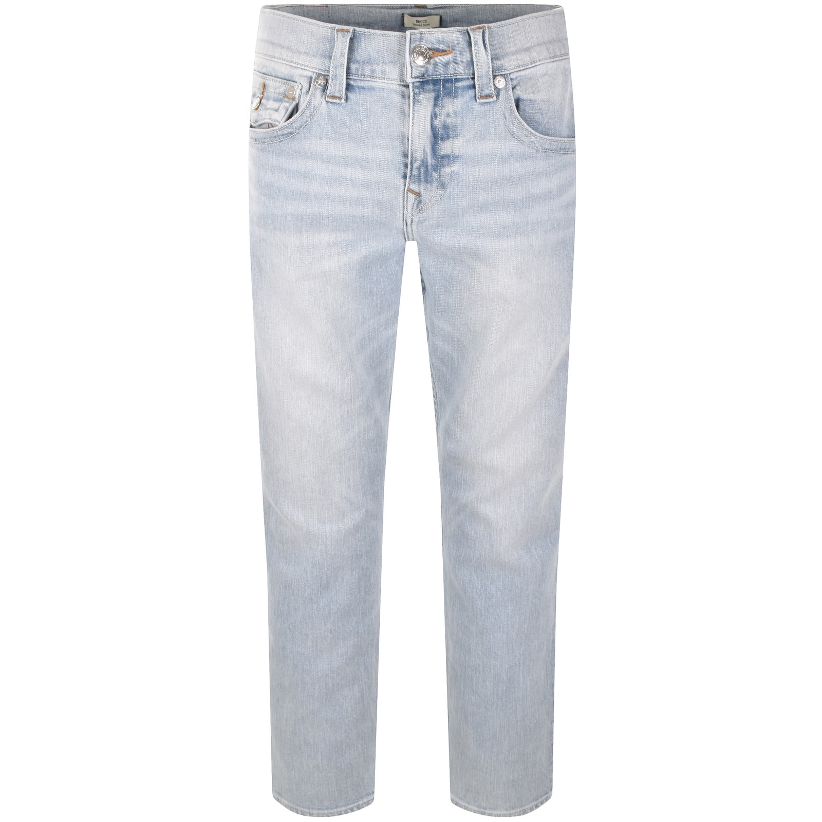 True Religion Rocco Light Wash Skinny Jeans In Blue