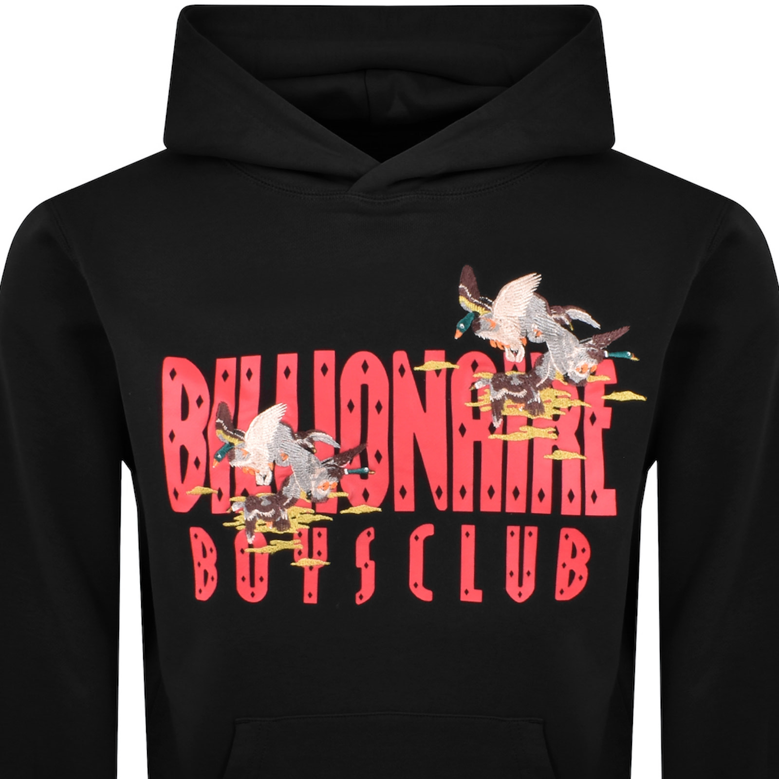 Billionaire Boys Club Embroidered-logo Hoodie In Black