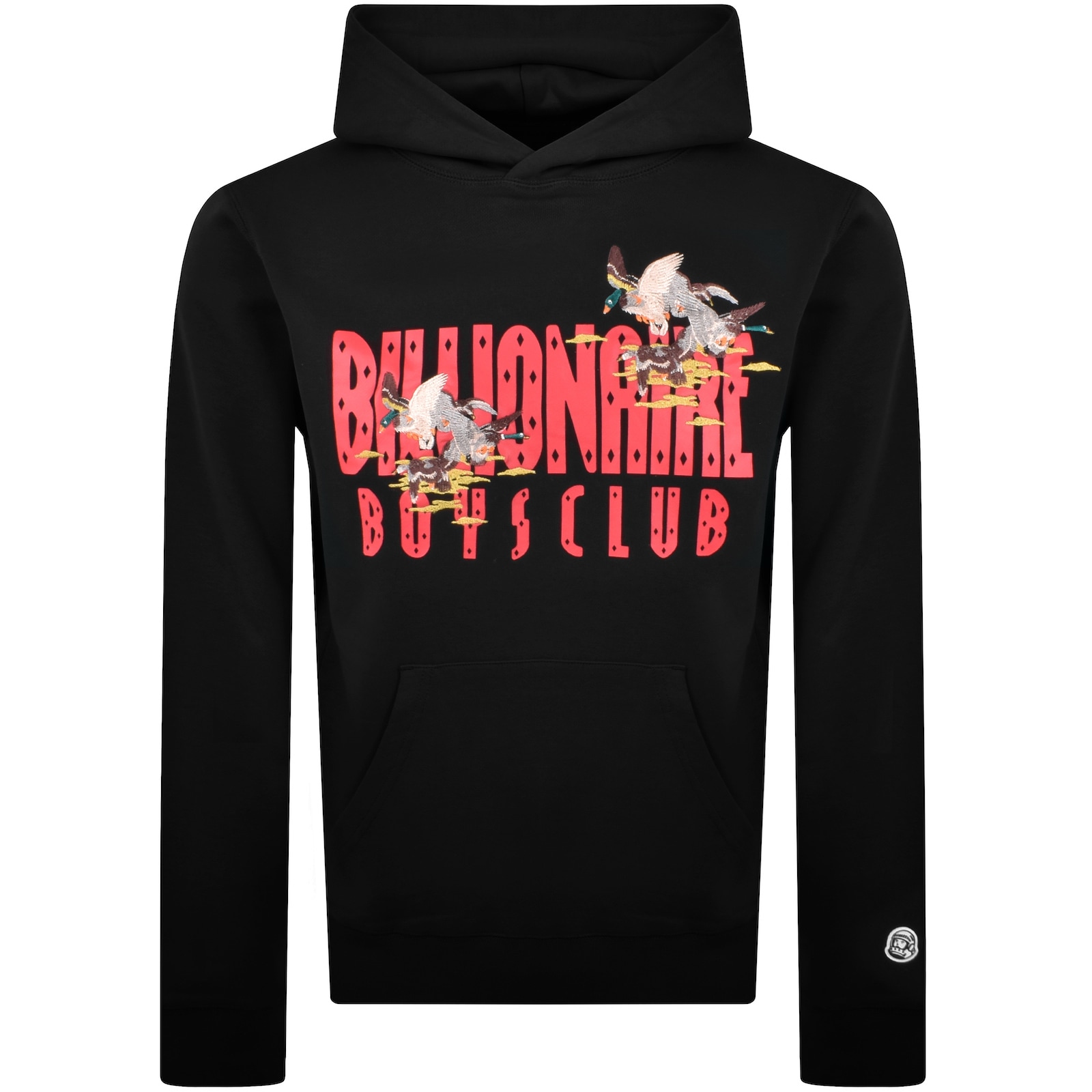 Billionaire Boys Club Embroidered-logo Hoodie In Black