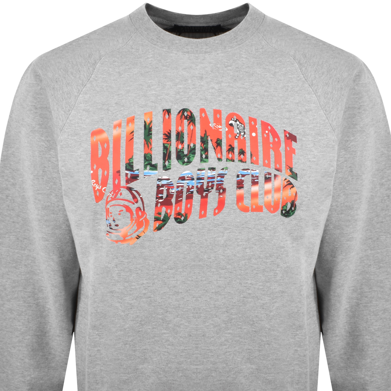 Billionaire Boys Club Tropical Sweatshirt Grey In Grey