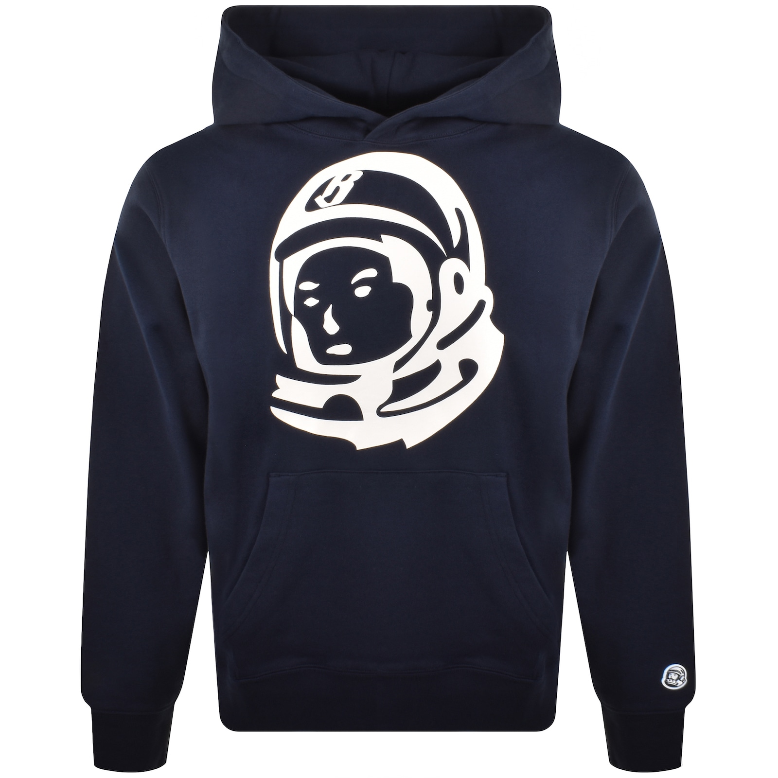 Billionaire Boys Club Long-sleeved Hooded Sweatshirt In Navy