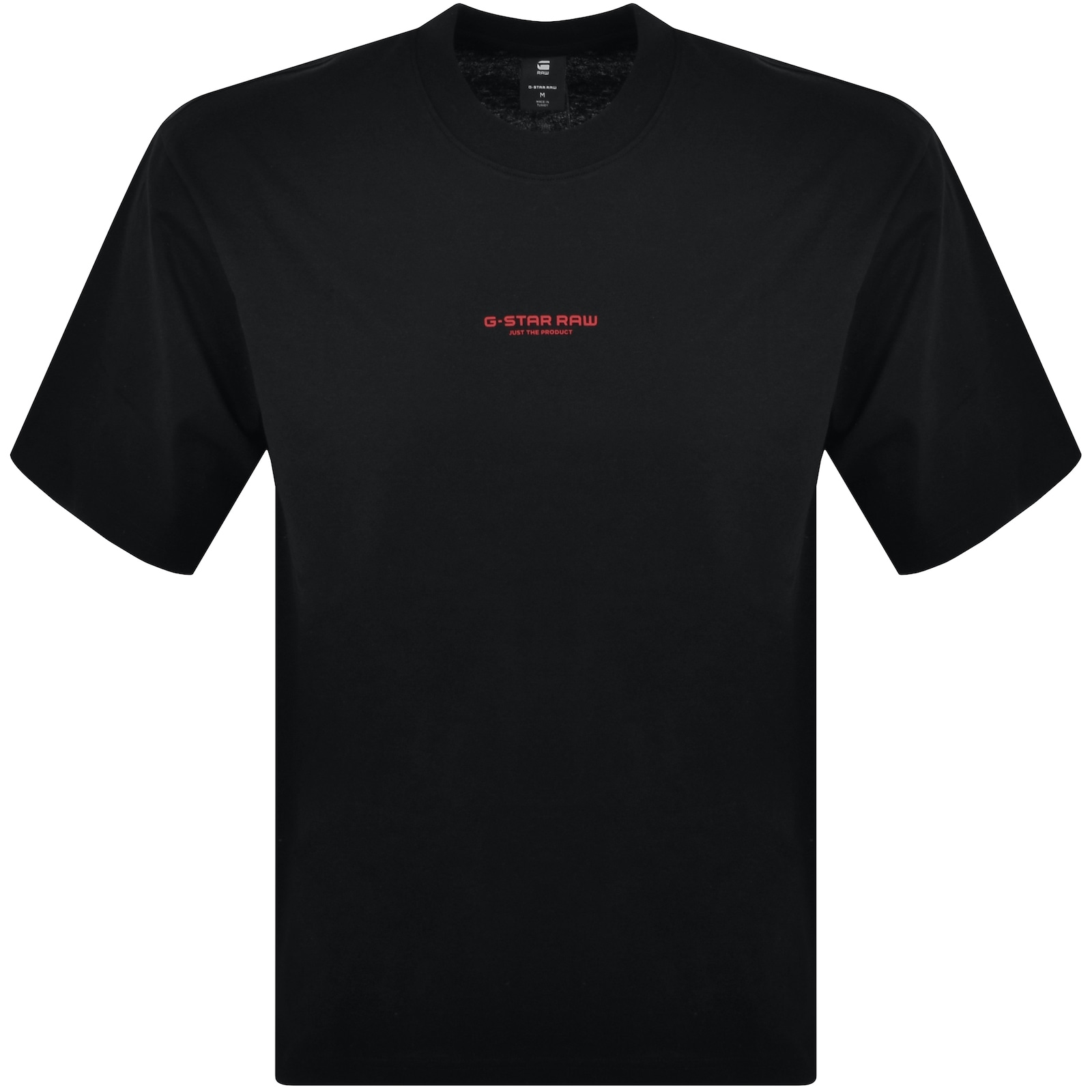 G-star Knolling Back Boxy T Shirt Black In Black
