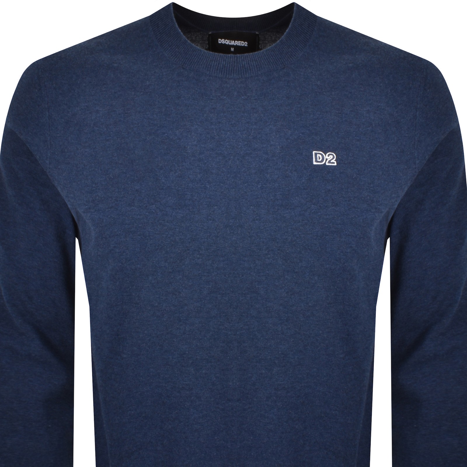 Dsquared2 Crewneck Sweaters And Cardigans In Navy