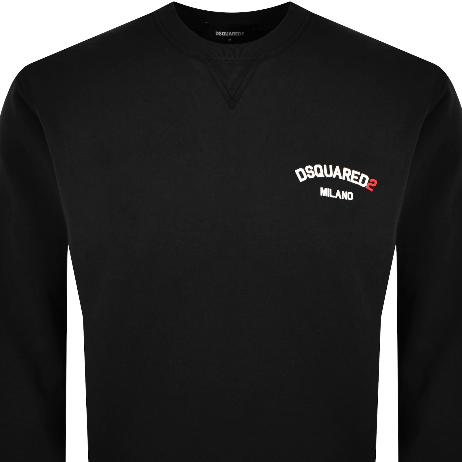 Dsquared2 Cool Fit Crewneck Sweatshirt Black In Black