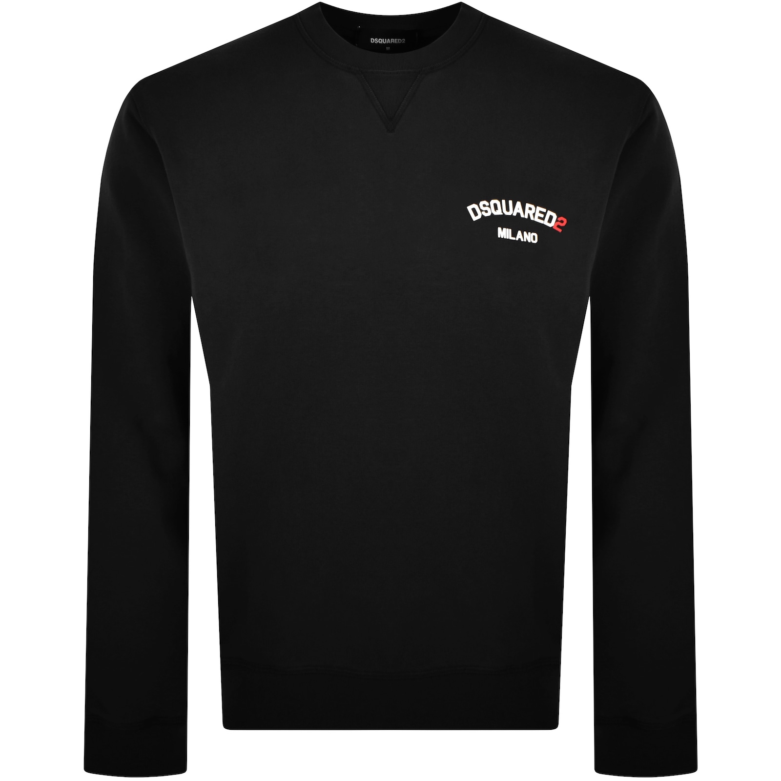 Dsquared2 Cool Fit Crewneck Sweatshirt Black In Black