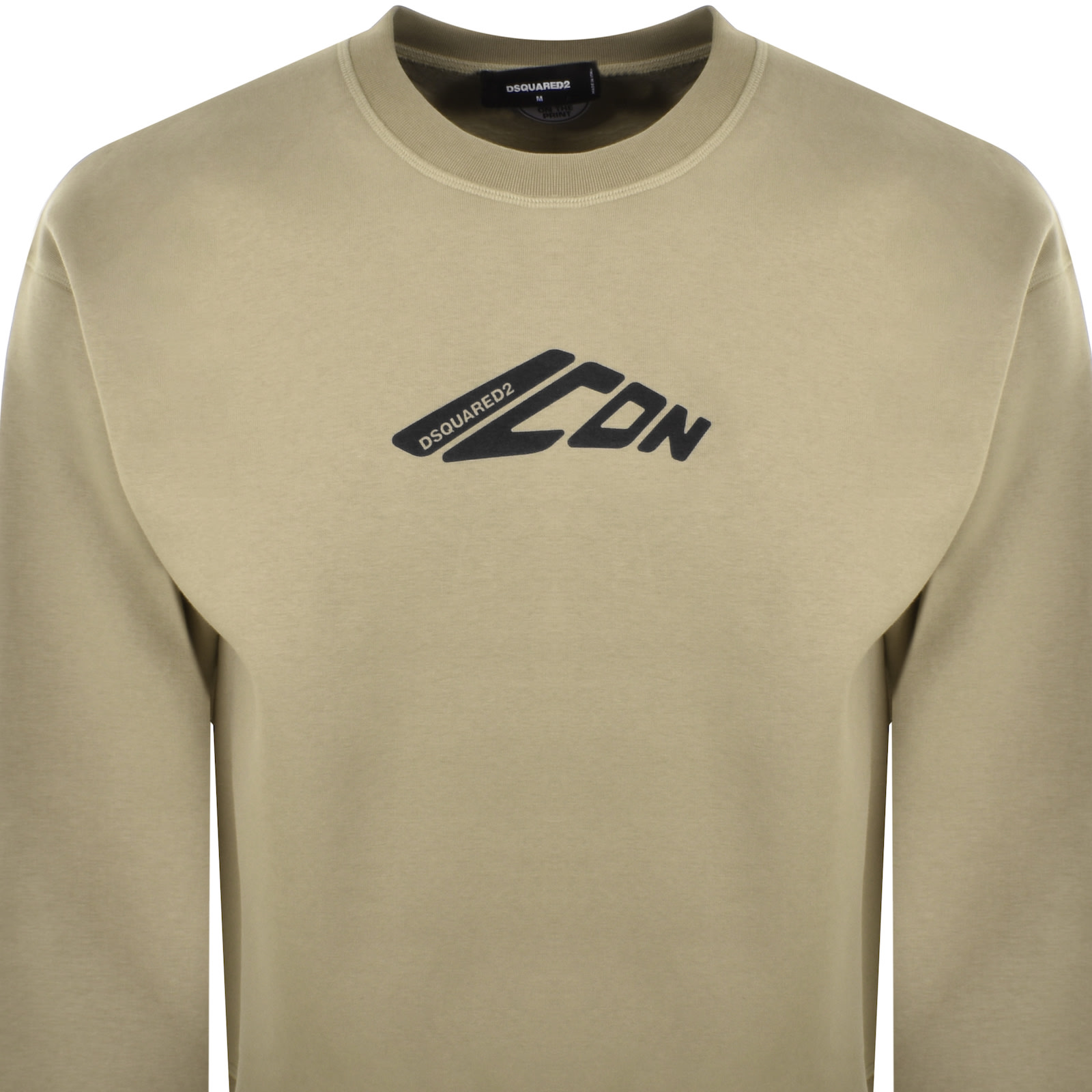 Dsquared2 Relax Fit Sweatshirt Dark Beige In Beige