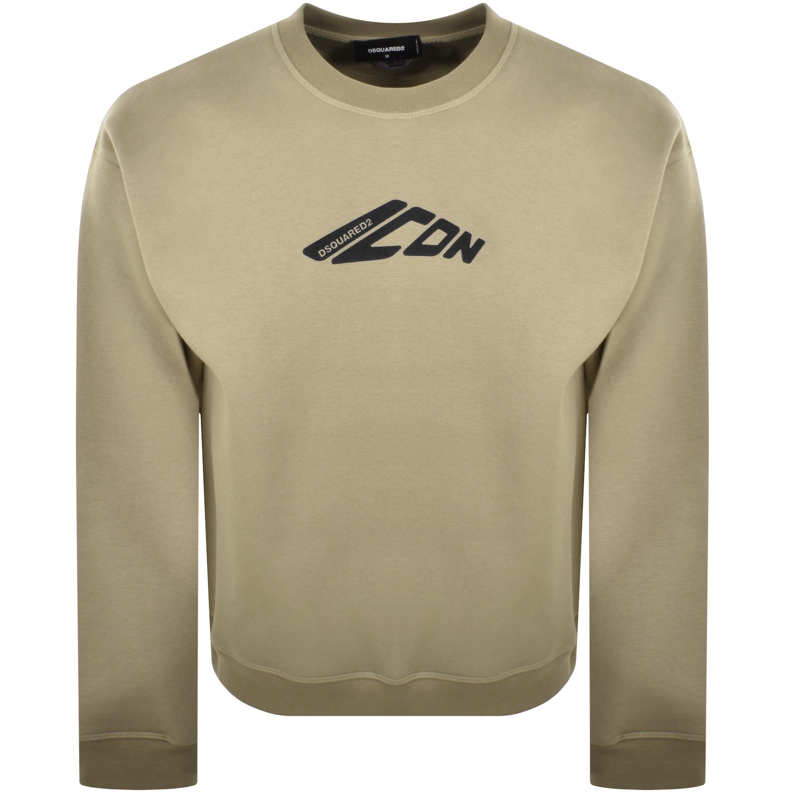 Dsquared2 Relax Fit Sweatshirt Dark Beige In Beige