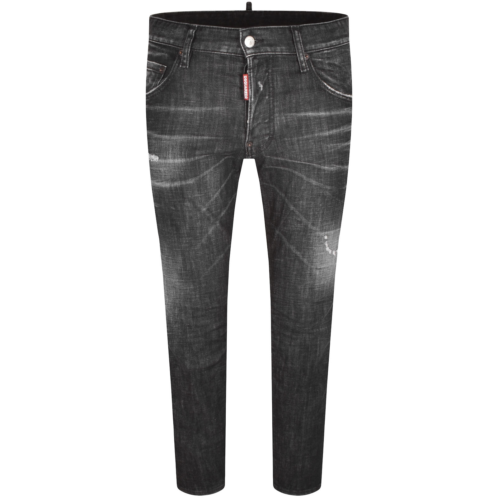 Dsquared2 Skater Slim Fit Jeans Black In Black