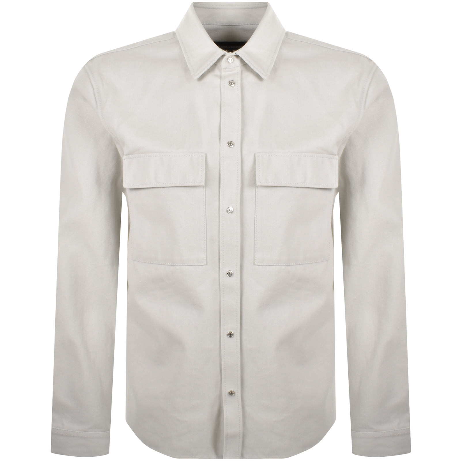 DSQUARED2 DSQUARED2 ICON ICE OVERSHIRT LIGHT GREY