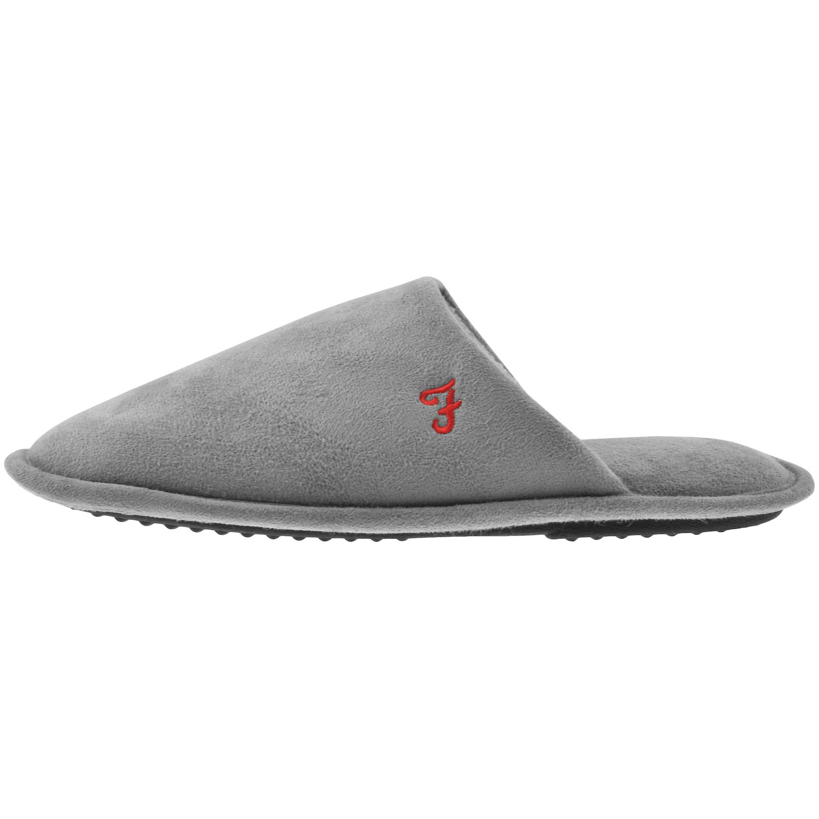 Farah Vintage Farah Cullinan Mule Slippers Grey In Grey